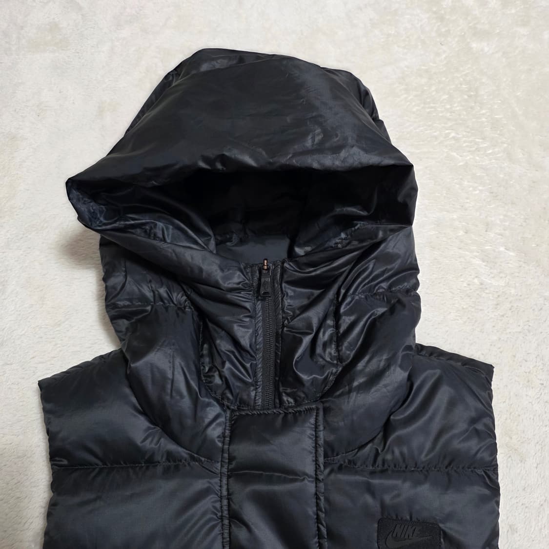 (M)여성 나이키 빅후드 다운 패딩 조끼 상품이미지2