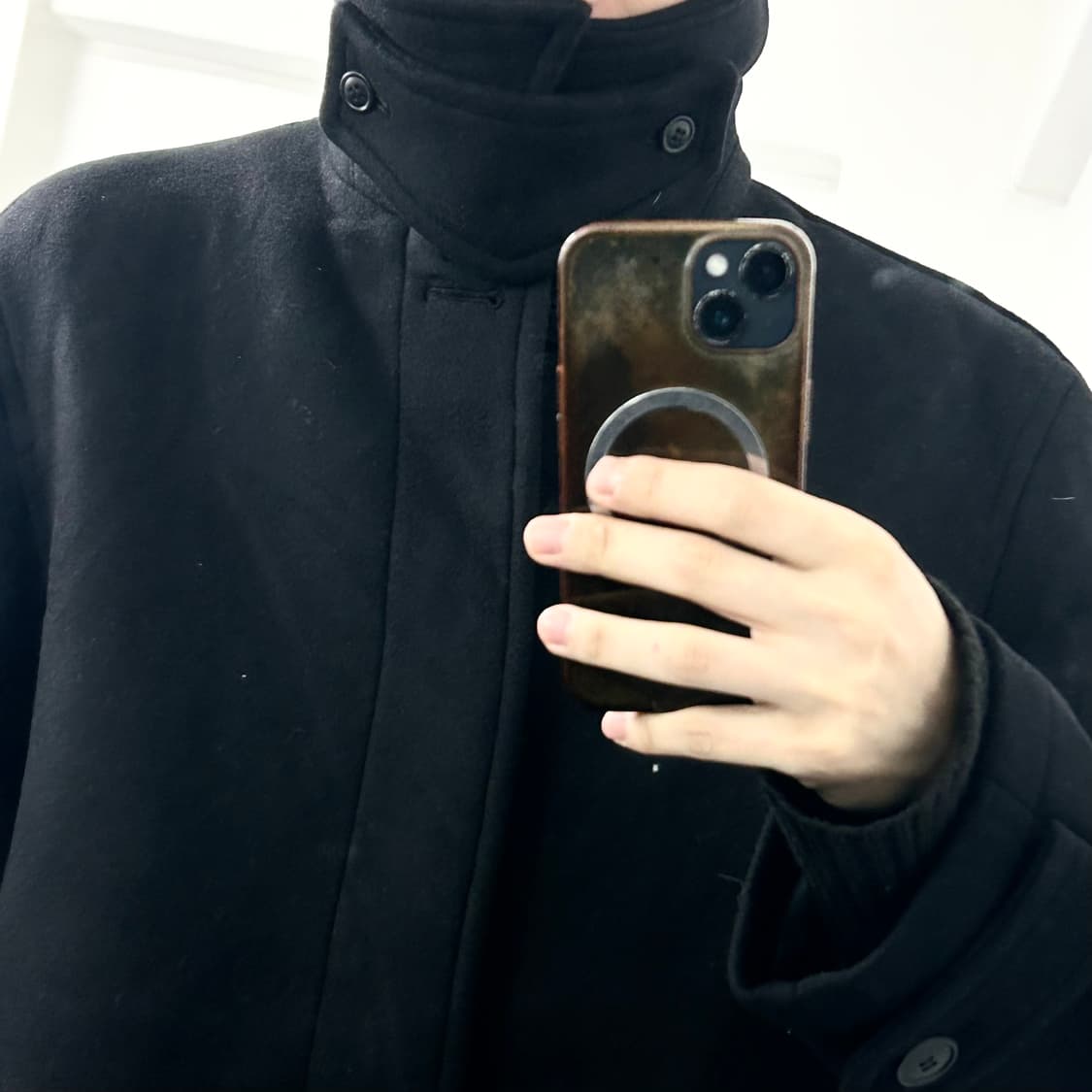 쿠어 MTR 캐시미어 발마칸 롱코트 상품이미지3