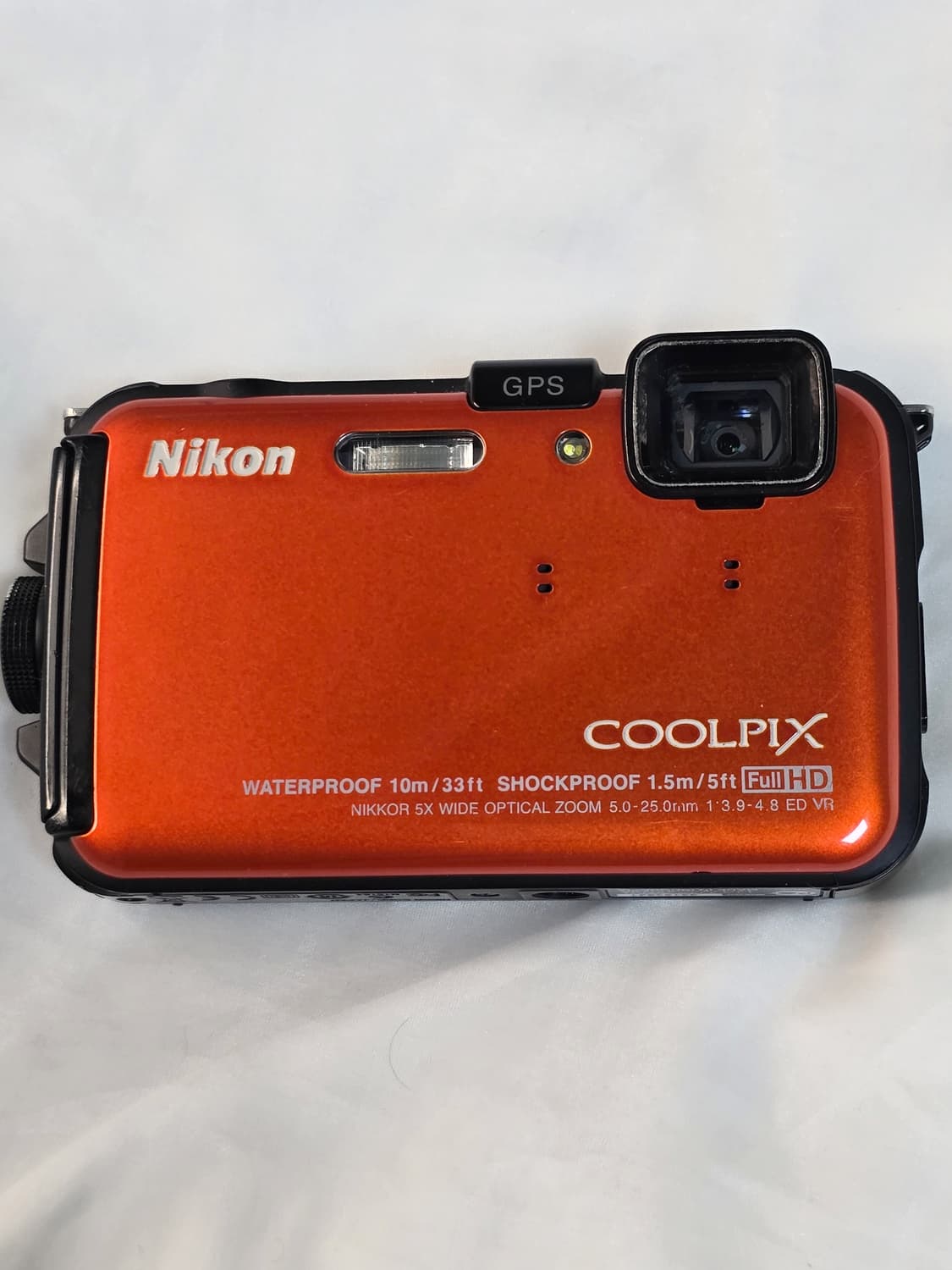 니콘 쿨픽스 aw100 주황 빈티지 디카 상품이미지2