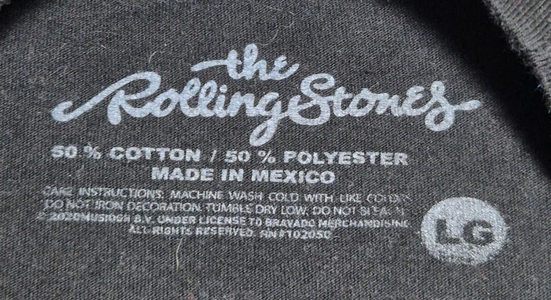 [L]롤링스돈즈 오피셜 티셔츠 -547 상품이미지3