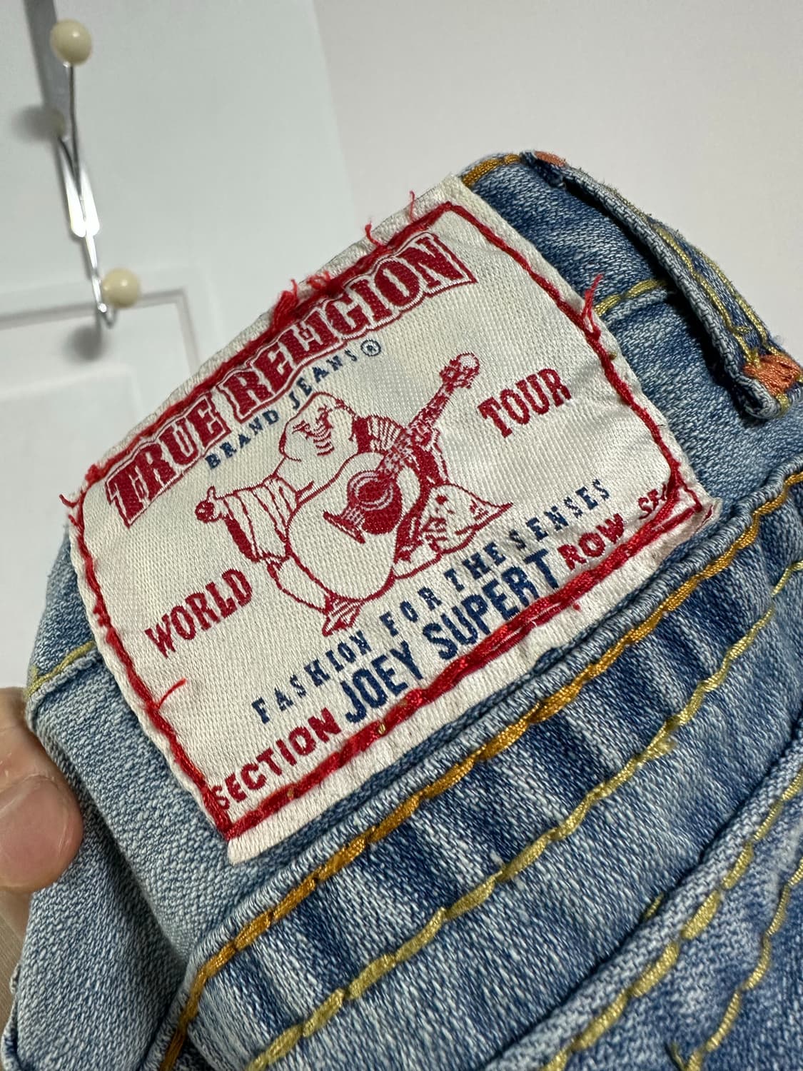 트루릴리전 스티치 데님 팬츠 상품이미지3