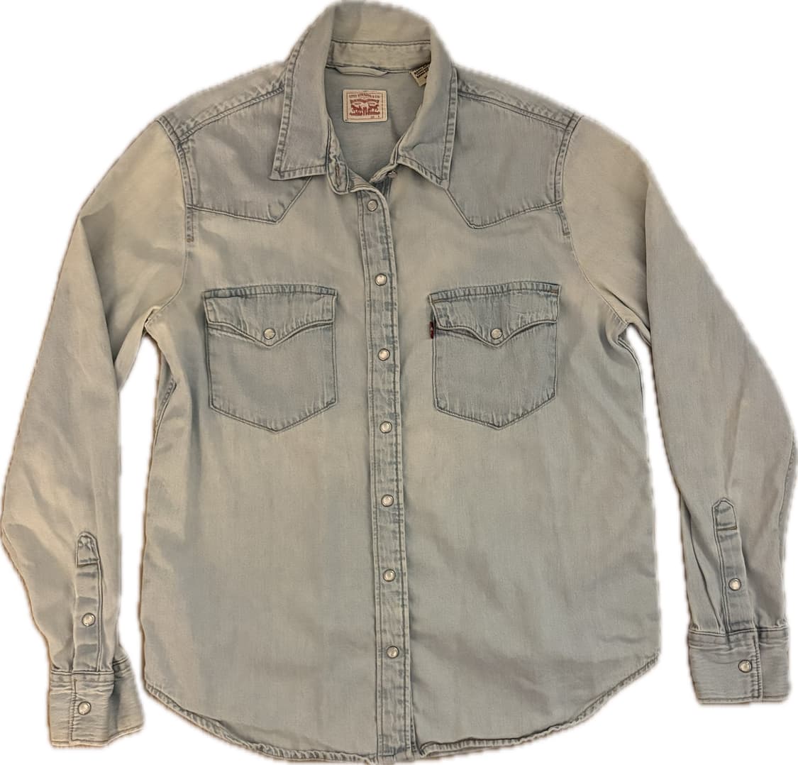 리바이스 웨스턴 데님 셔츠 상품이미지1