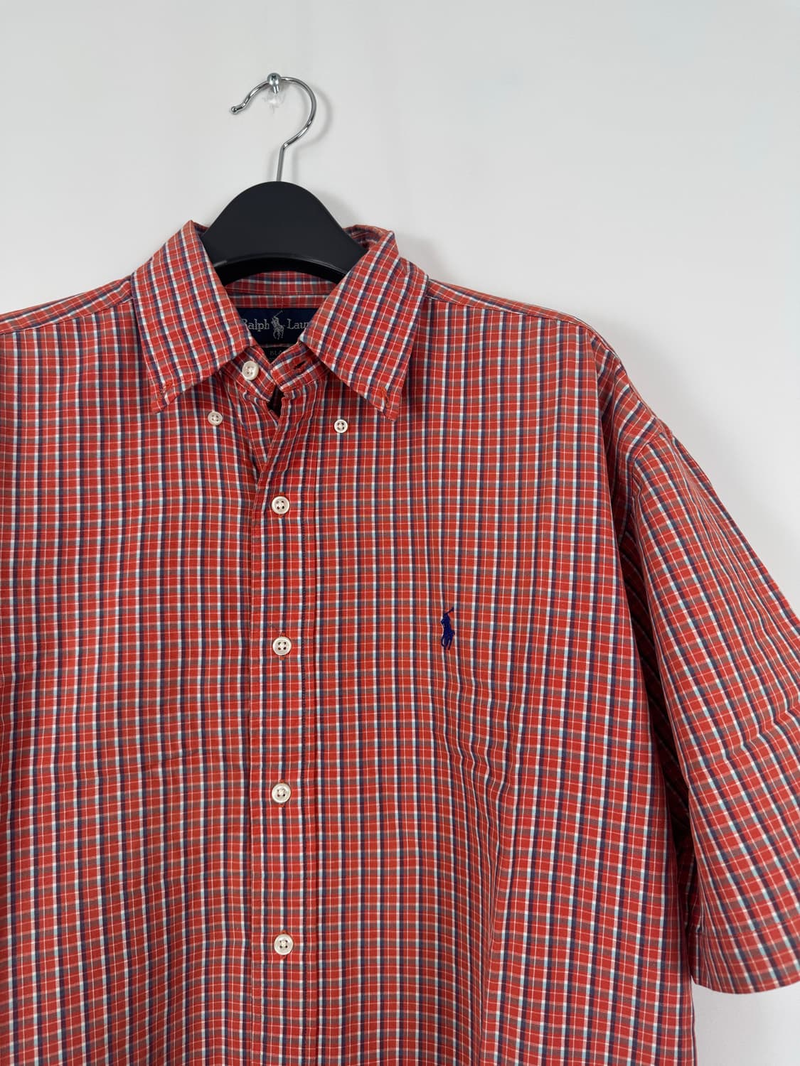 b109) 폴로랄프로렌 체크 셔츠 상품이미지2
