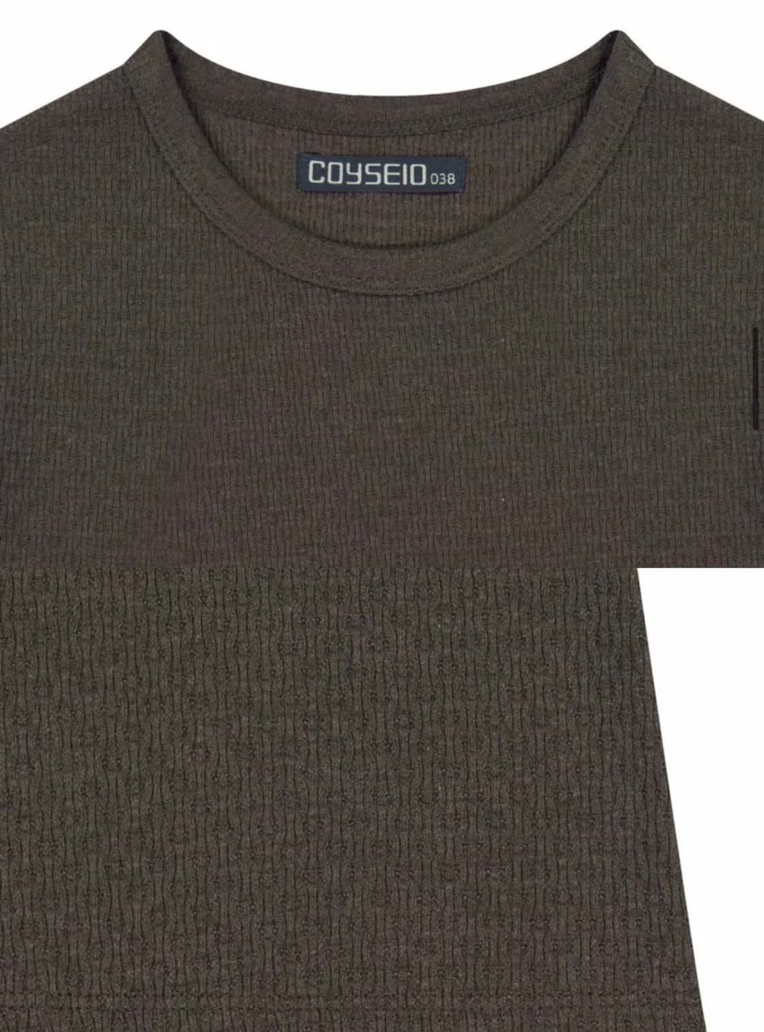 코이세이오 038 PURE T-SHIRT CHARCOAL 상품이미지2