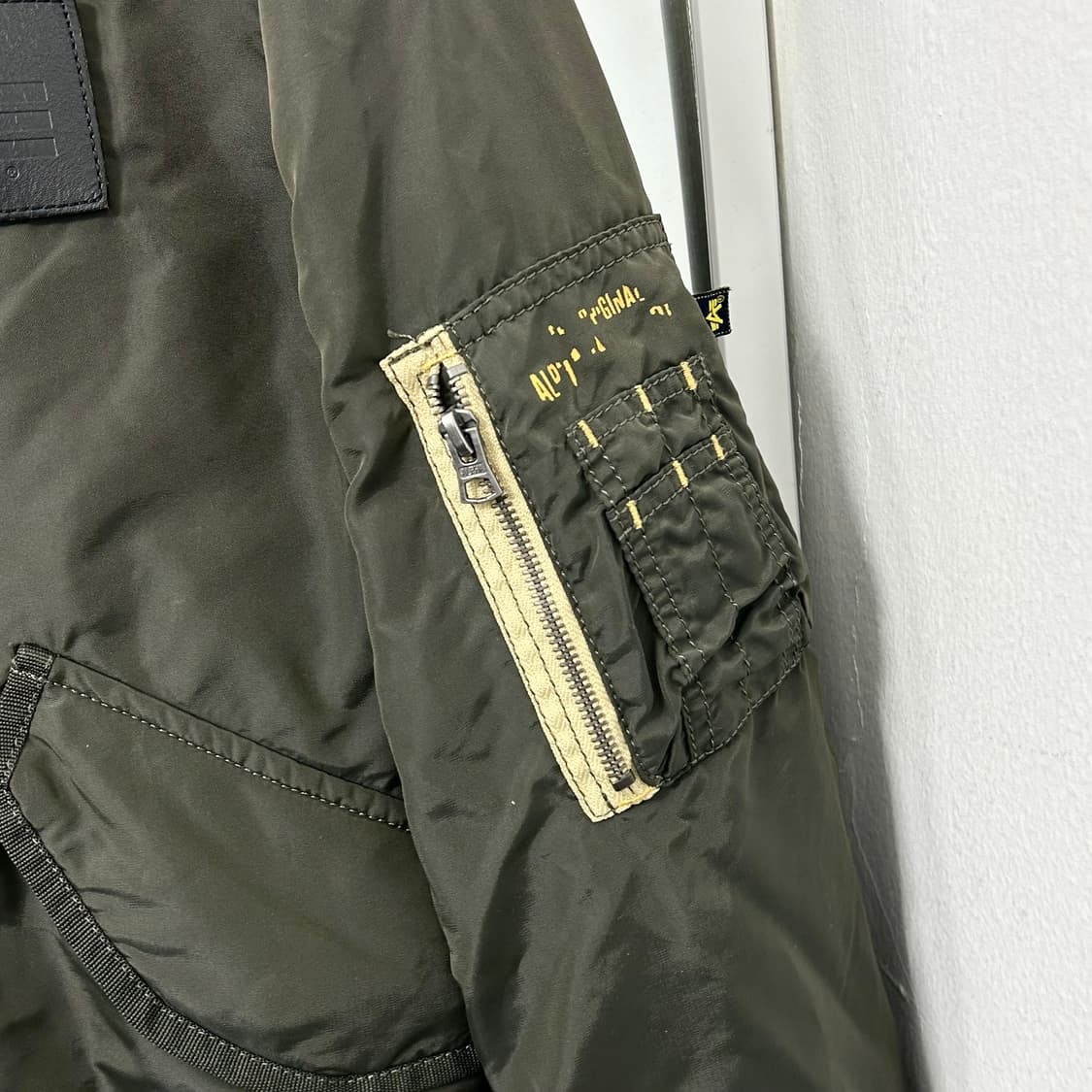 알파인더스트리 레이어드 MA-1 자켓 상품이미지10