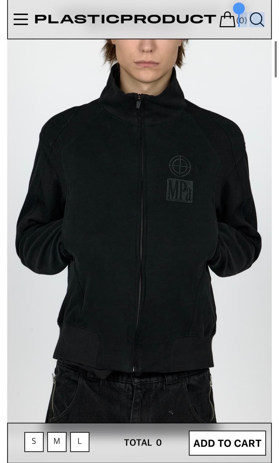 MPa CONTRAST ZIPPED JACKET 상품이미지1