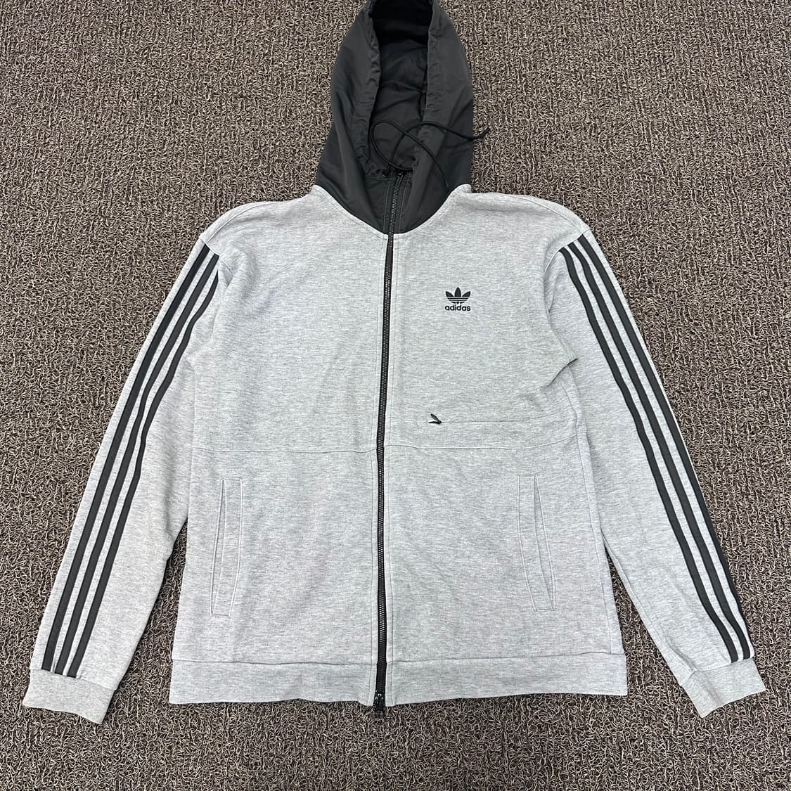 아디다스 파이어버드 후드집업 그레이 105(XL) 상품이미지1