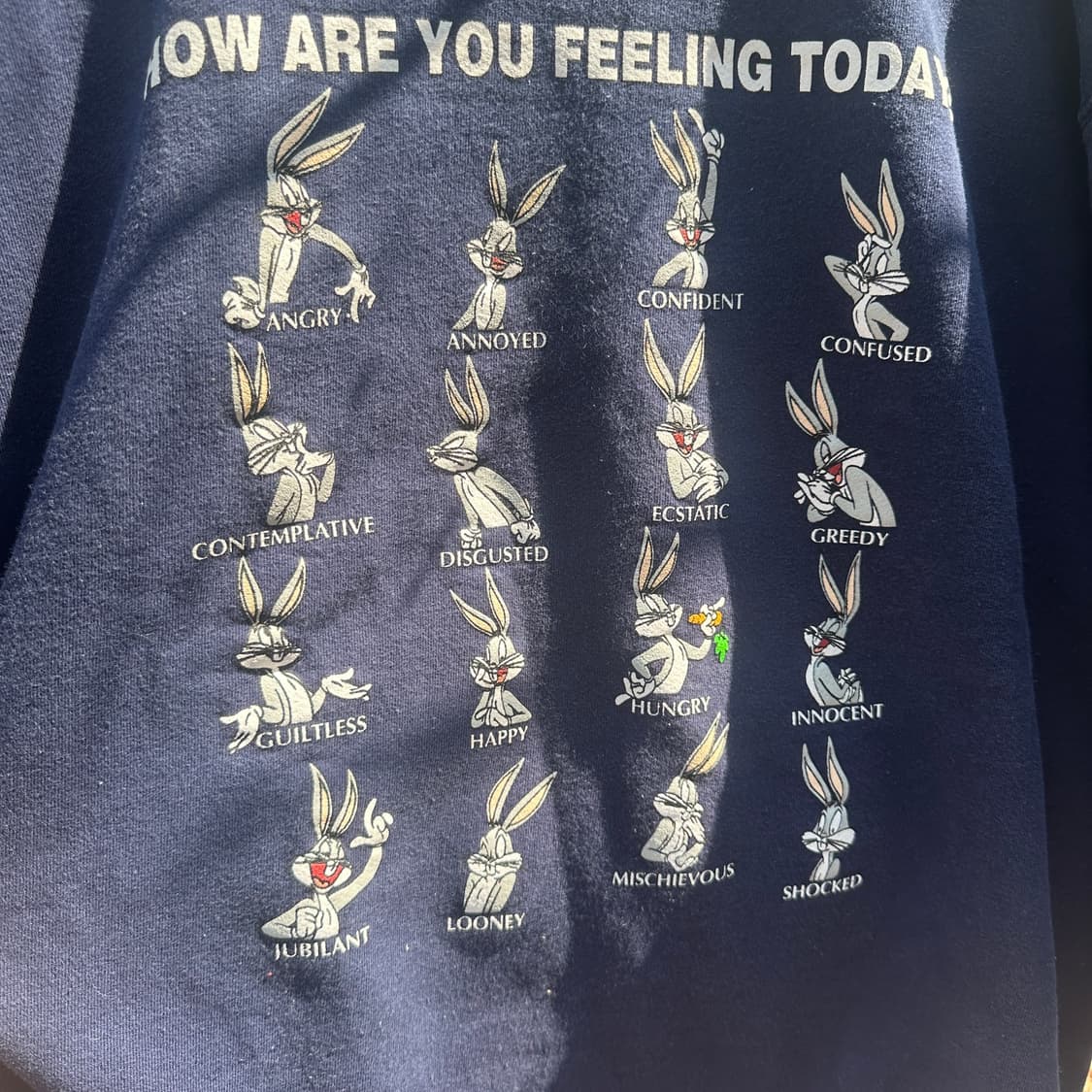 97 looney tunes bugs bunny sweat shirt 상품이미지2