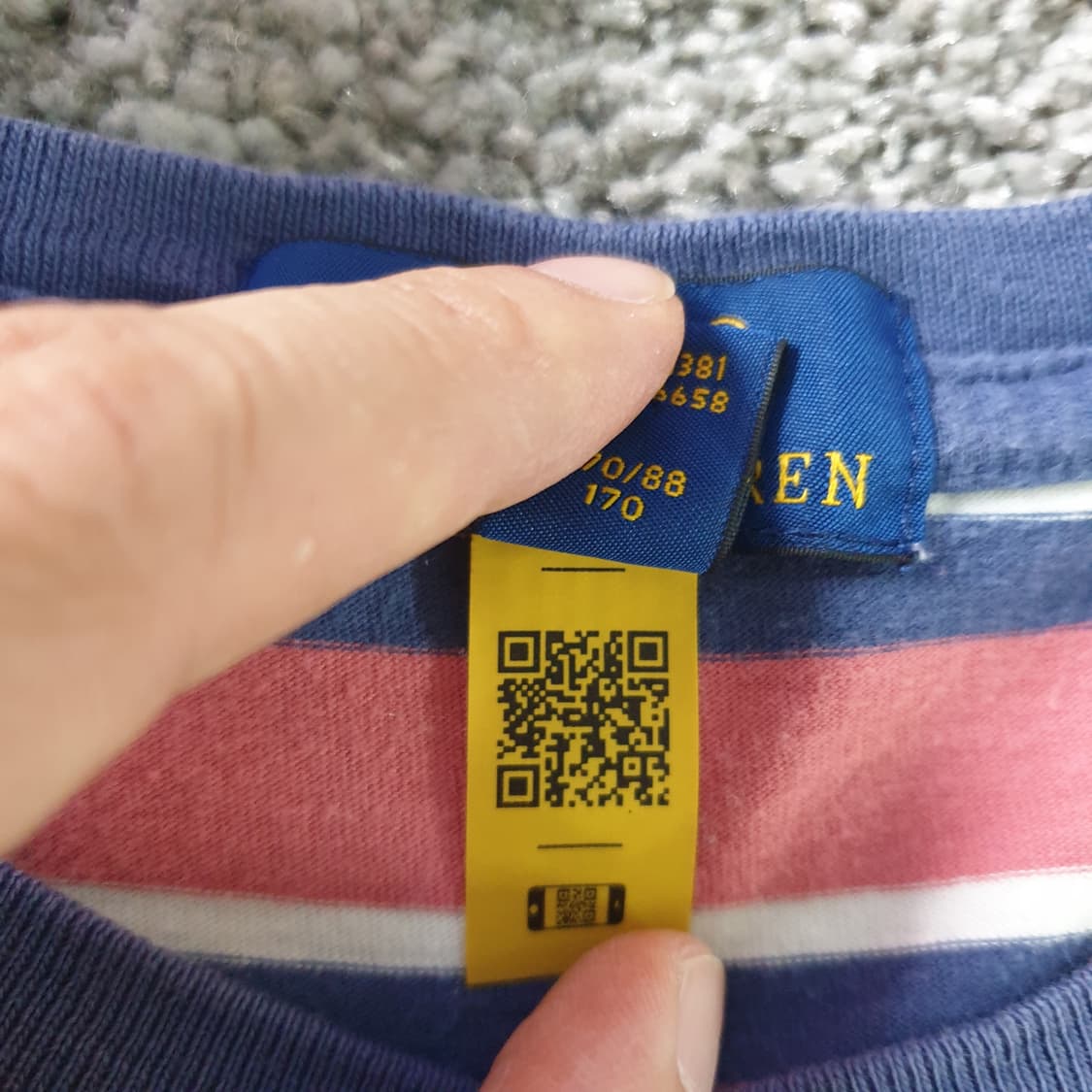 POLO RALPH LAUREN 스트라이프 반팔 티셔츠 상품이미지6