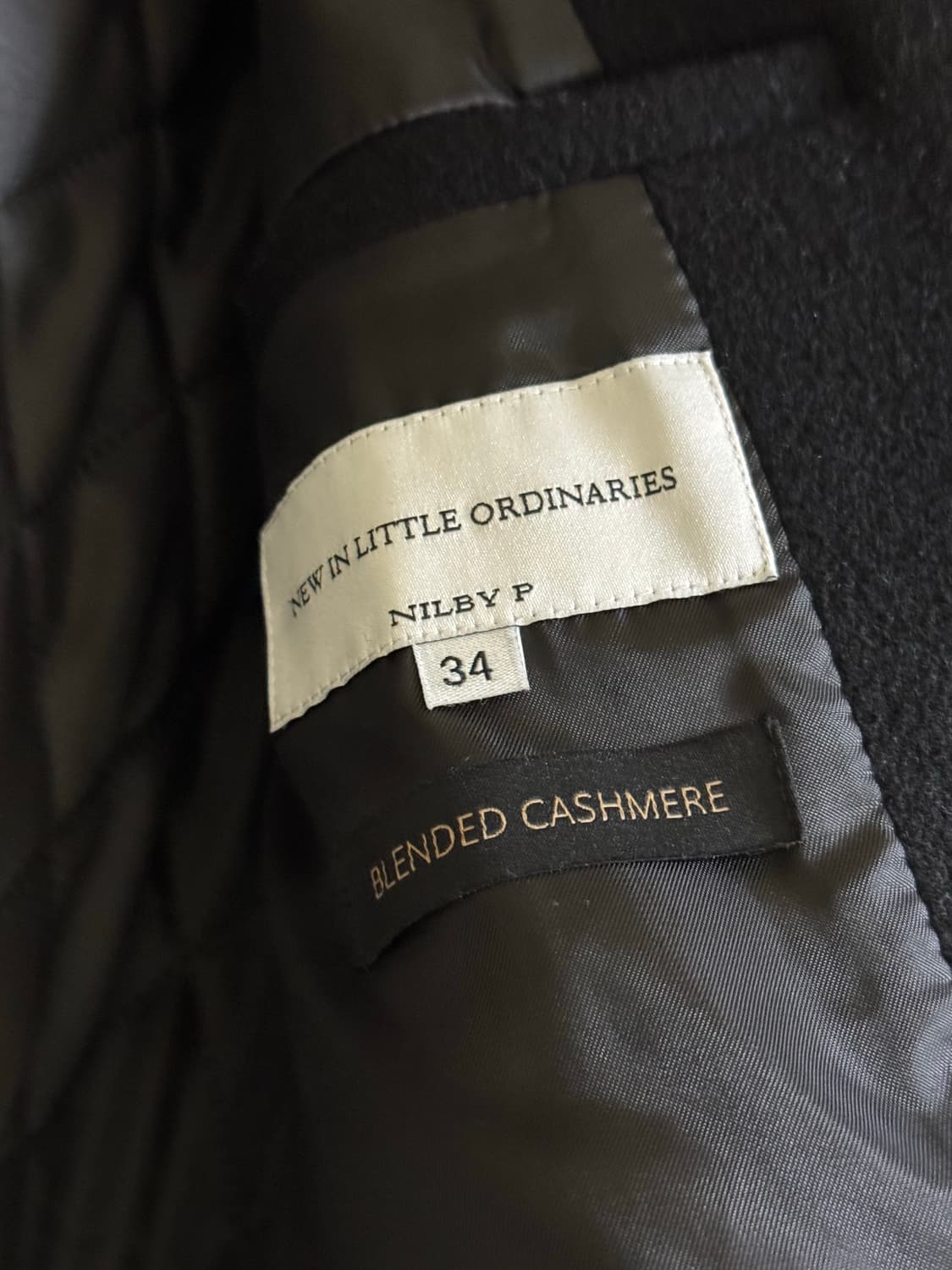 닐바이피 윈터 베이직 코트 블랙 상품이미지5