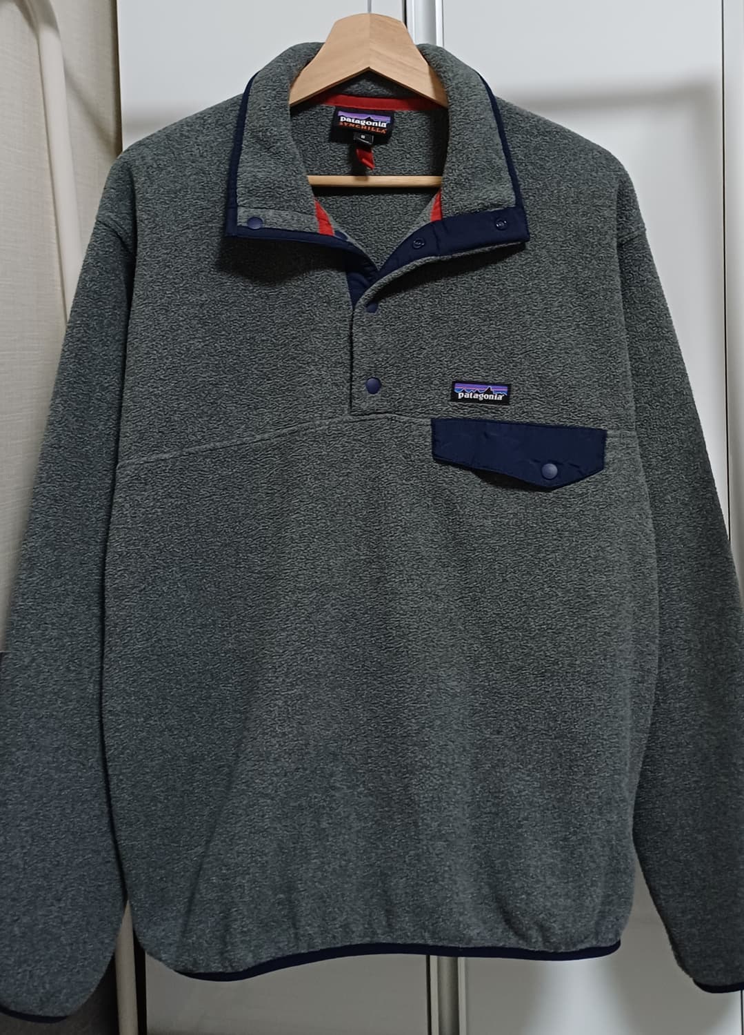 🇳🇮 파타고니아 신칠라 스냅티 - 니켈 / 네이비 블루 상품이미지1