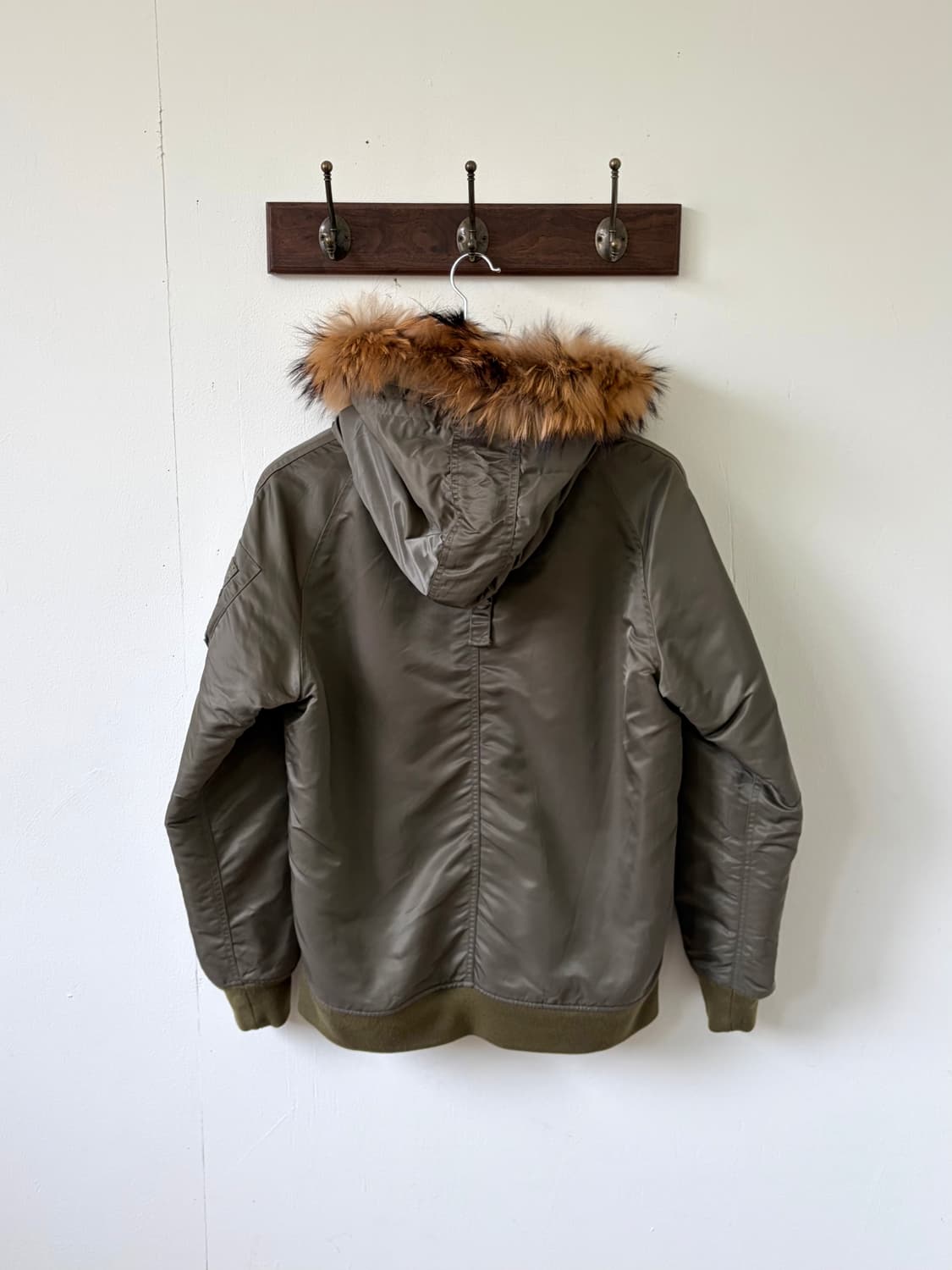 STUDIOUS 라쿤 퍼 야상 상품이미지3