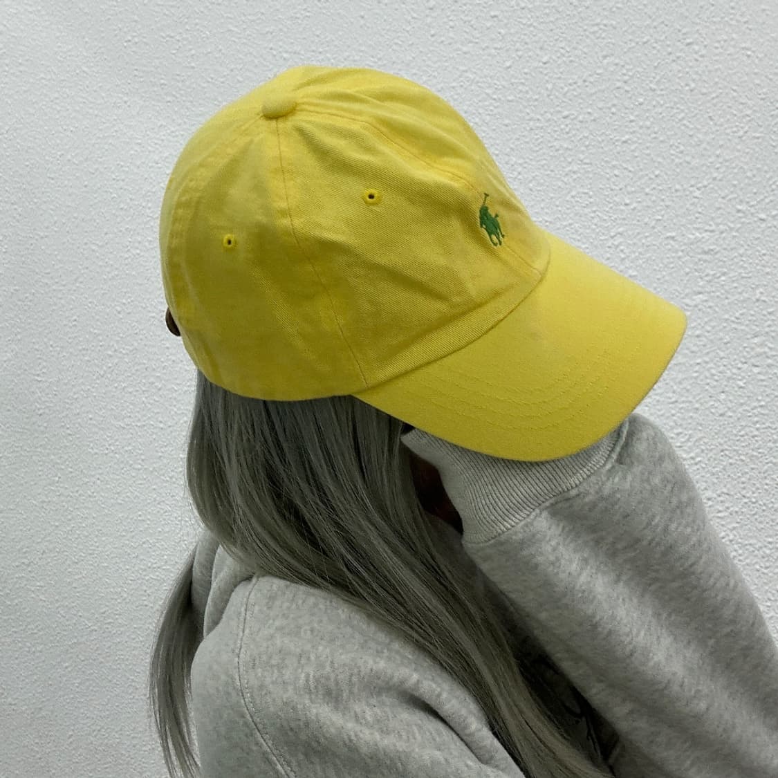 폴로 랄프로렌 그린포니 옐로우 볼캡 상품이미지2