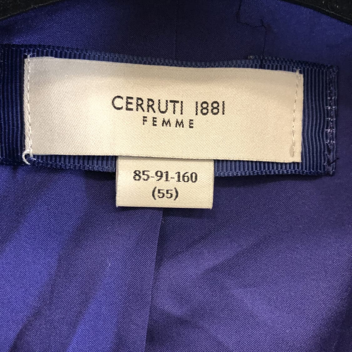 CERRUTI 1881 (새상품) 더블 퍼플코트 55  상품이미지6