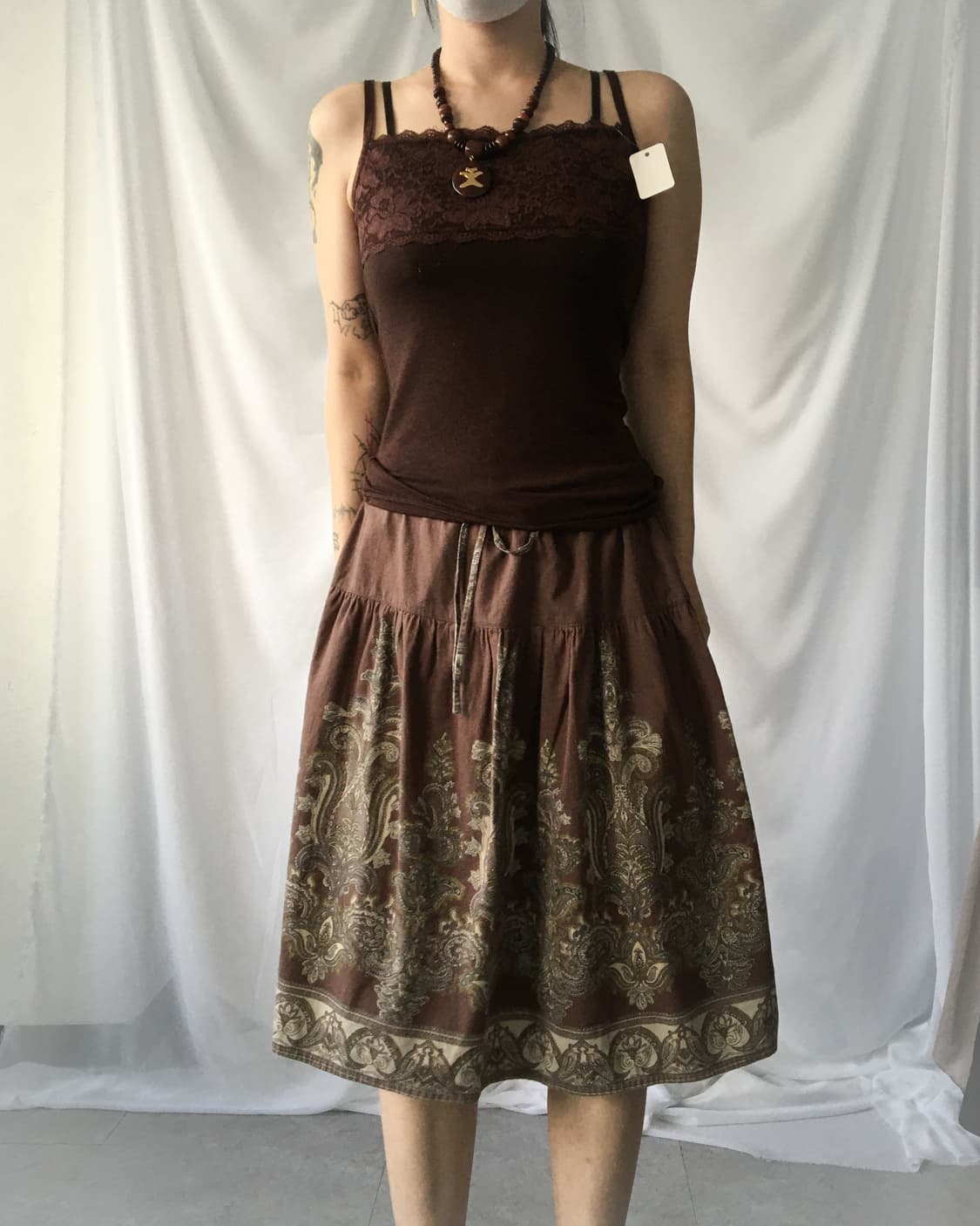 Lace point sleeveless 상품이미지2