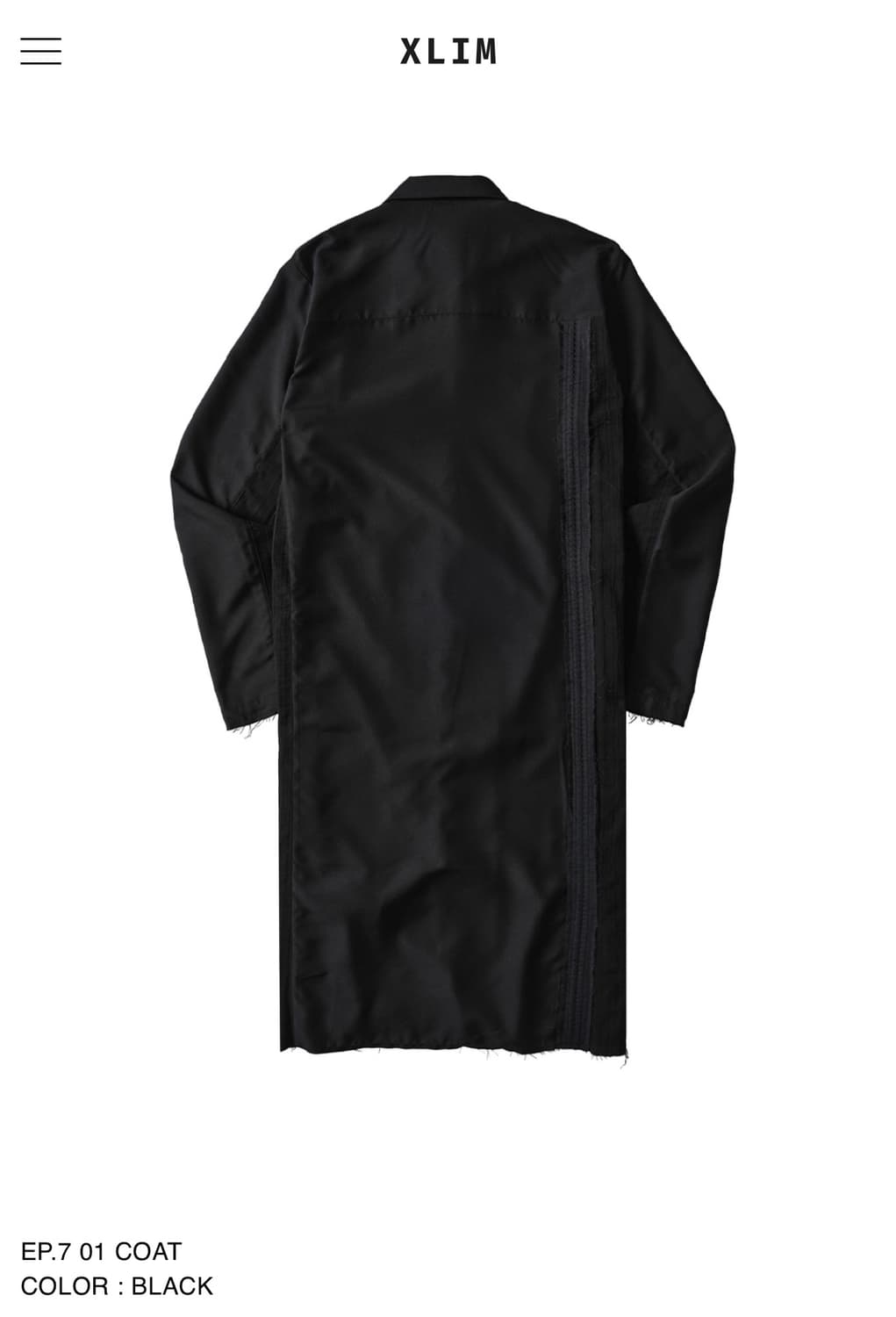 EP. 7 01 COAT(black) 상품이미지2
