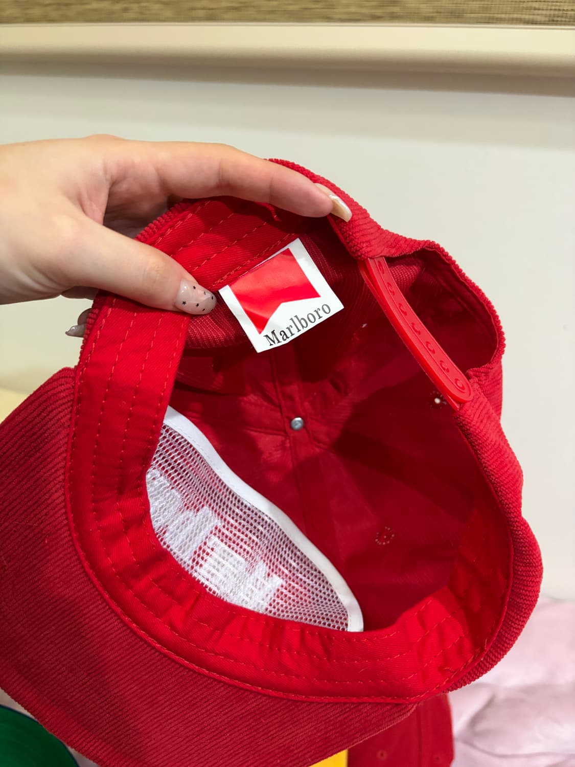 말보로 코듀로이 캠프캡 상품이미지2