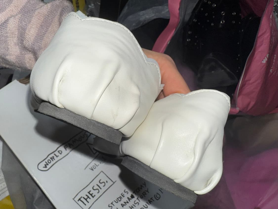 마크모크 화이트 단화 상품이미지5