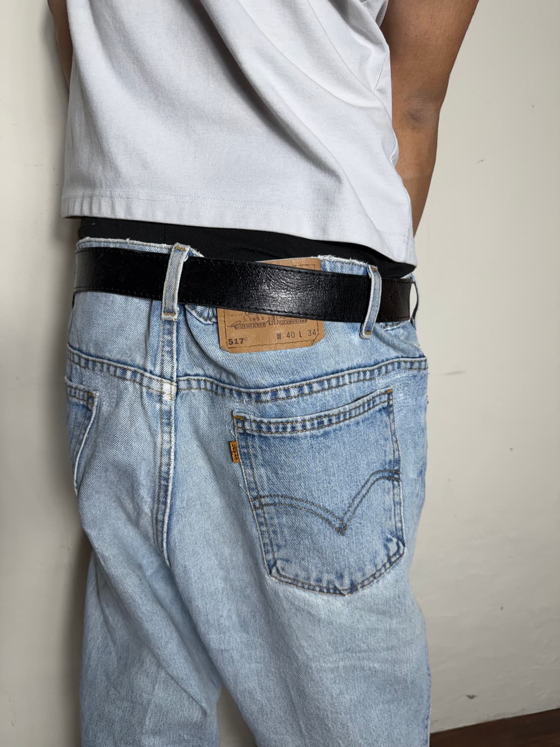 90s made in usa 리바이스 517 오랜지탭 상품이미지4