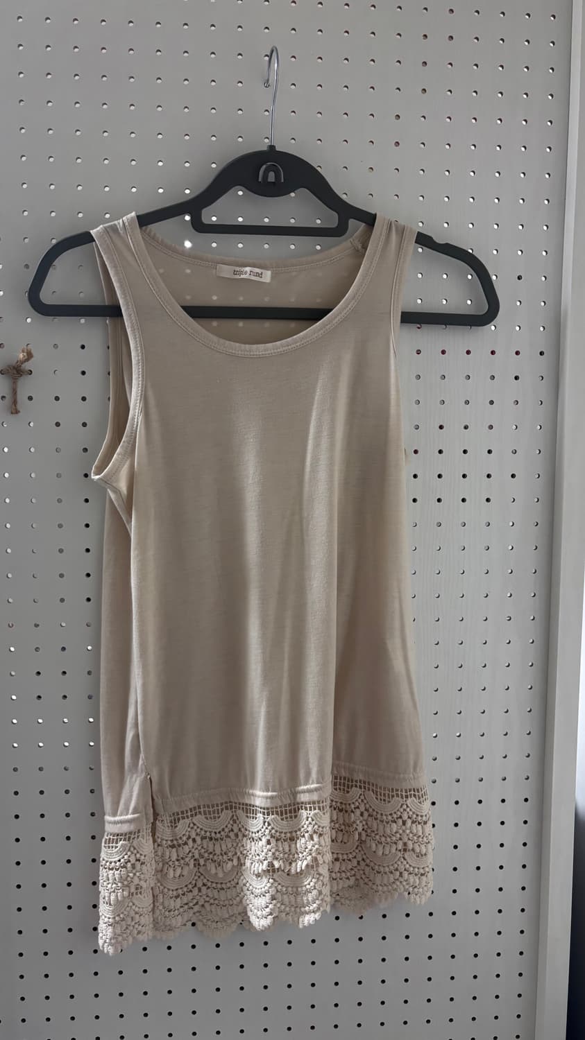 빈티지 나시 레이어드 핑크 슬리브리스 상품이미지1