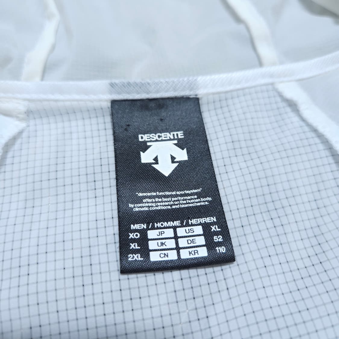 데상트)110 남자 초경량 바람막이 / 왕눈이샵 상품이미지8