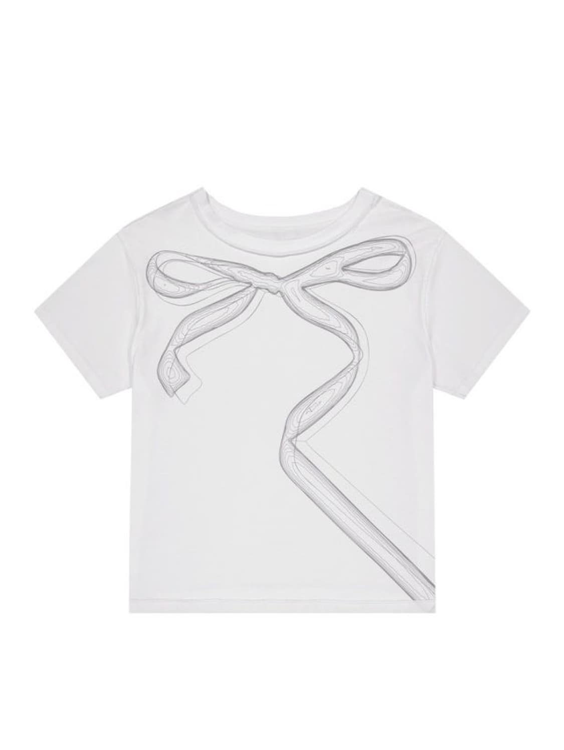 뚜오미오 DAMAGED T-SHIRTS [White] 상품이미지1