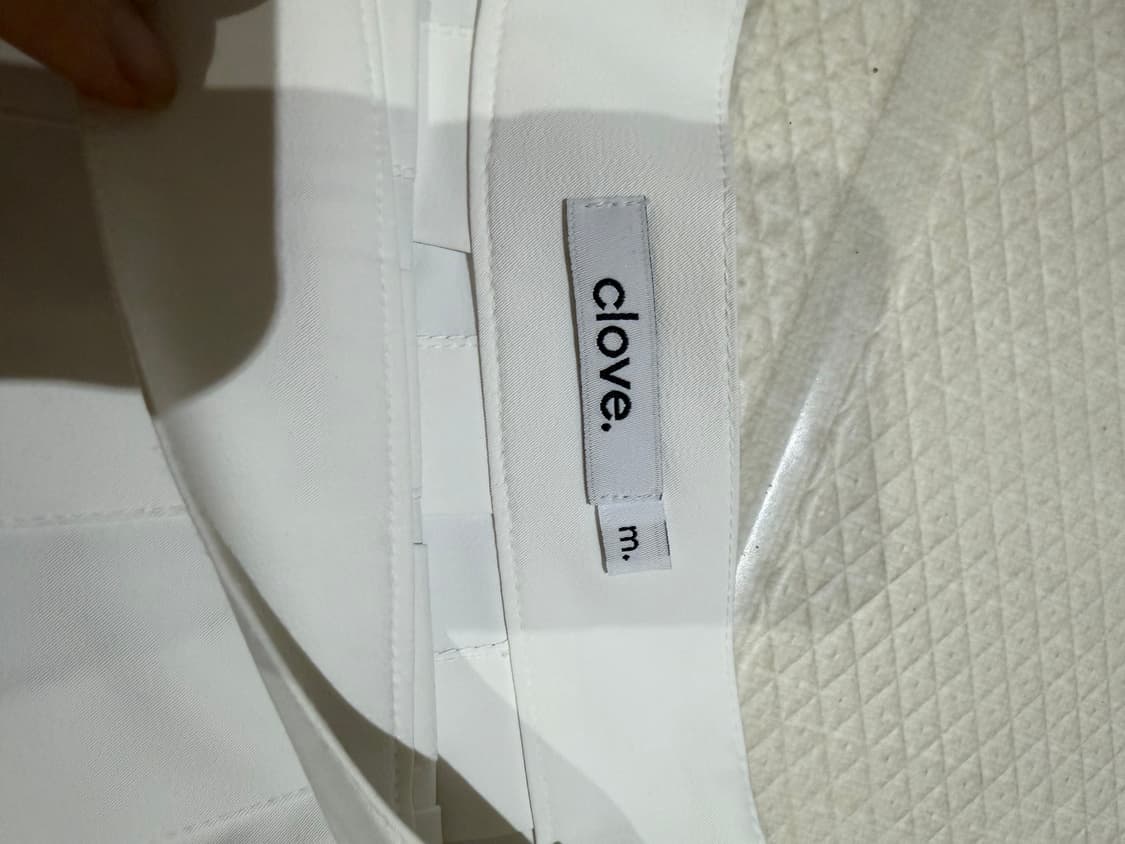 클로브 플리츠 화이트스커트M 상품이미지5