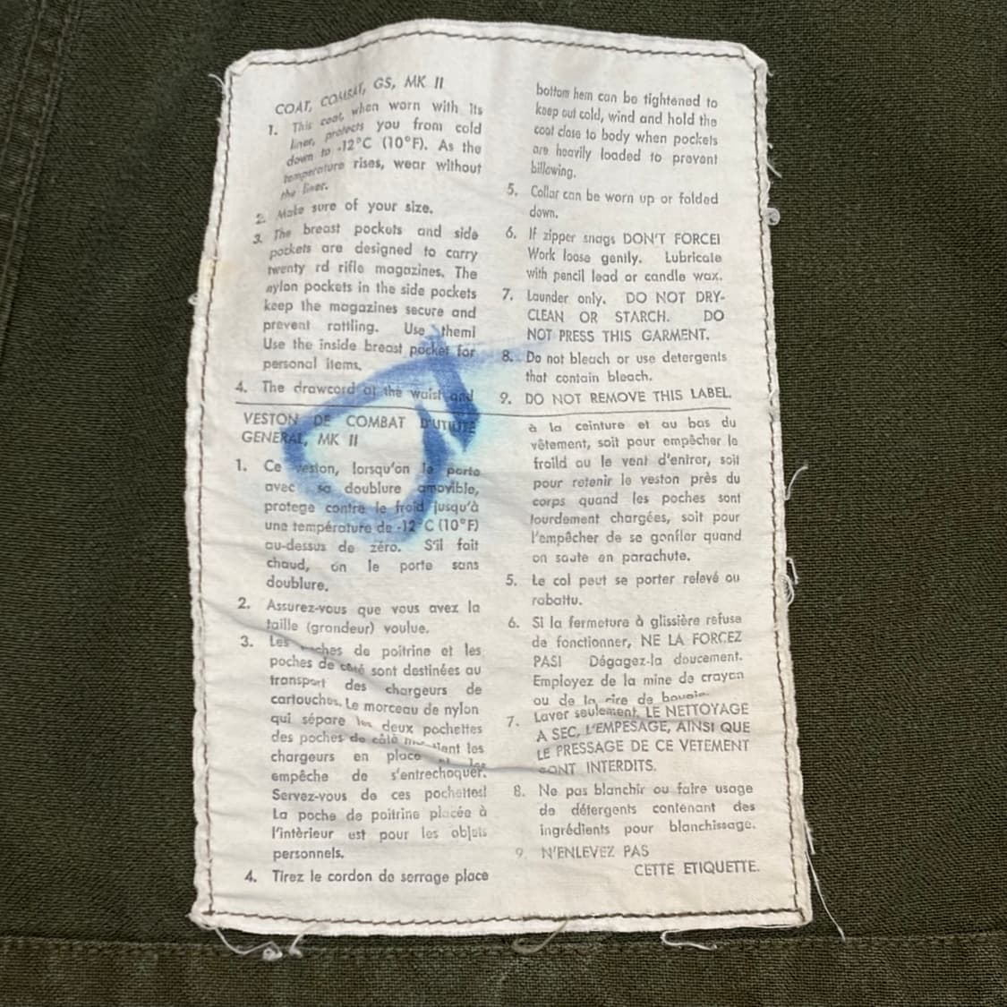 70s 캐나다 밀리터리 1세대 M65 필드자켓 상품이미지5