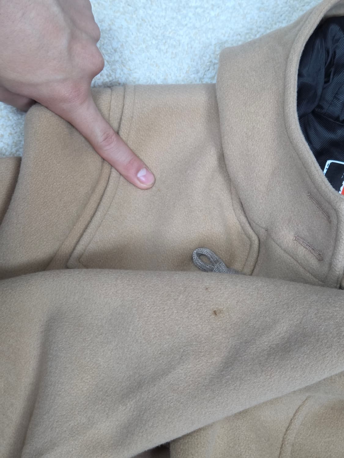 [MSGM] 베이직 울 후드 더플 코트 | 00235 상품이미지9