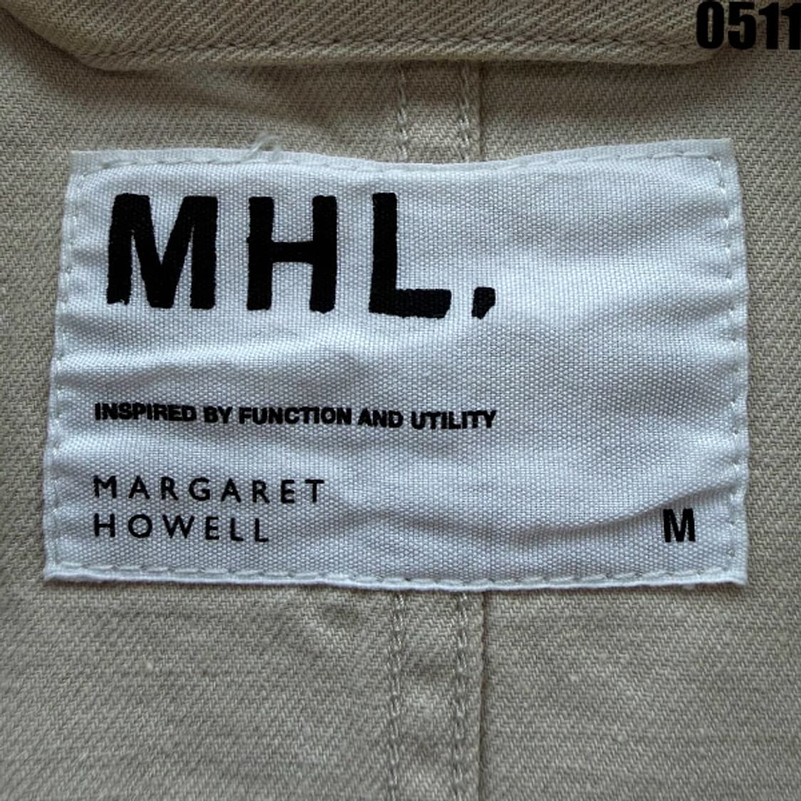 MHL 코튼 워크 자켓 M 0511 상품이미지5
