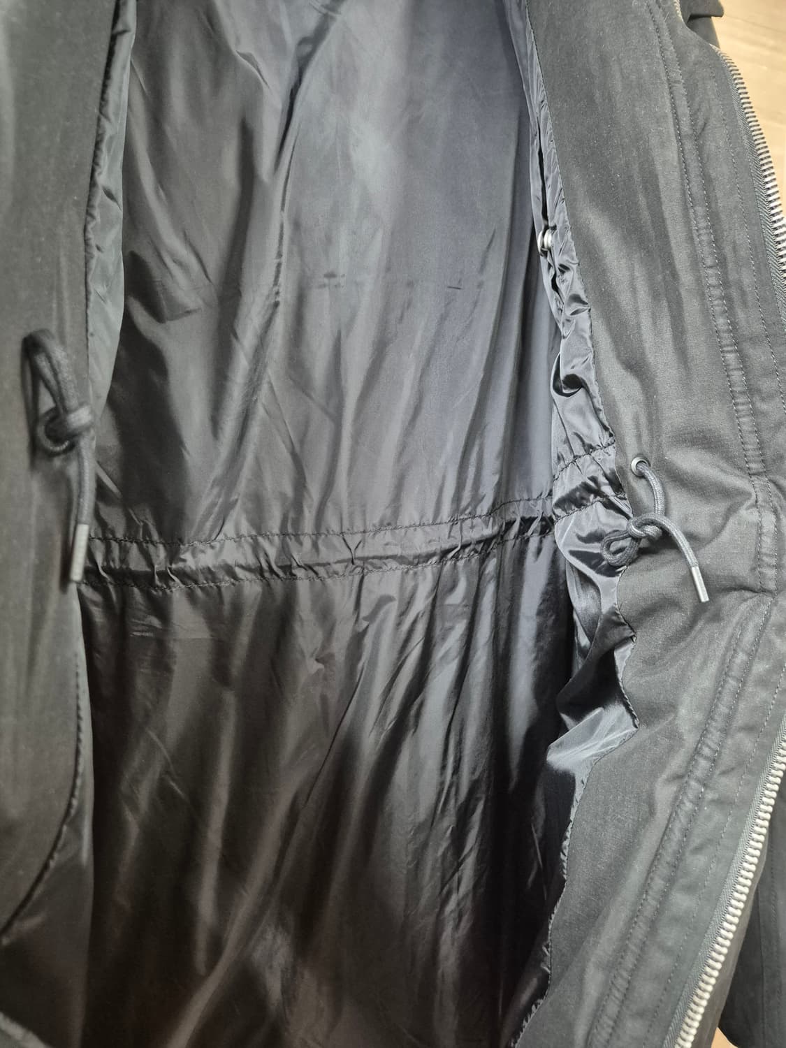 올세인츠 남성 블랙 세르지오 파카 패딩 (L/105) 상품이미지7