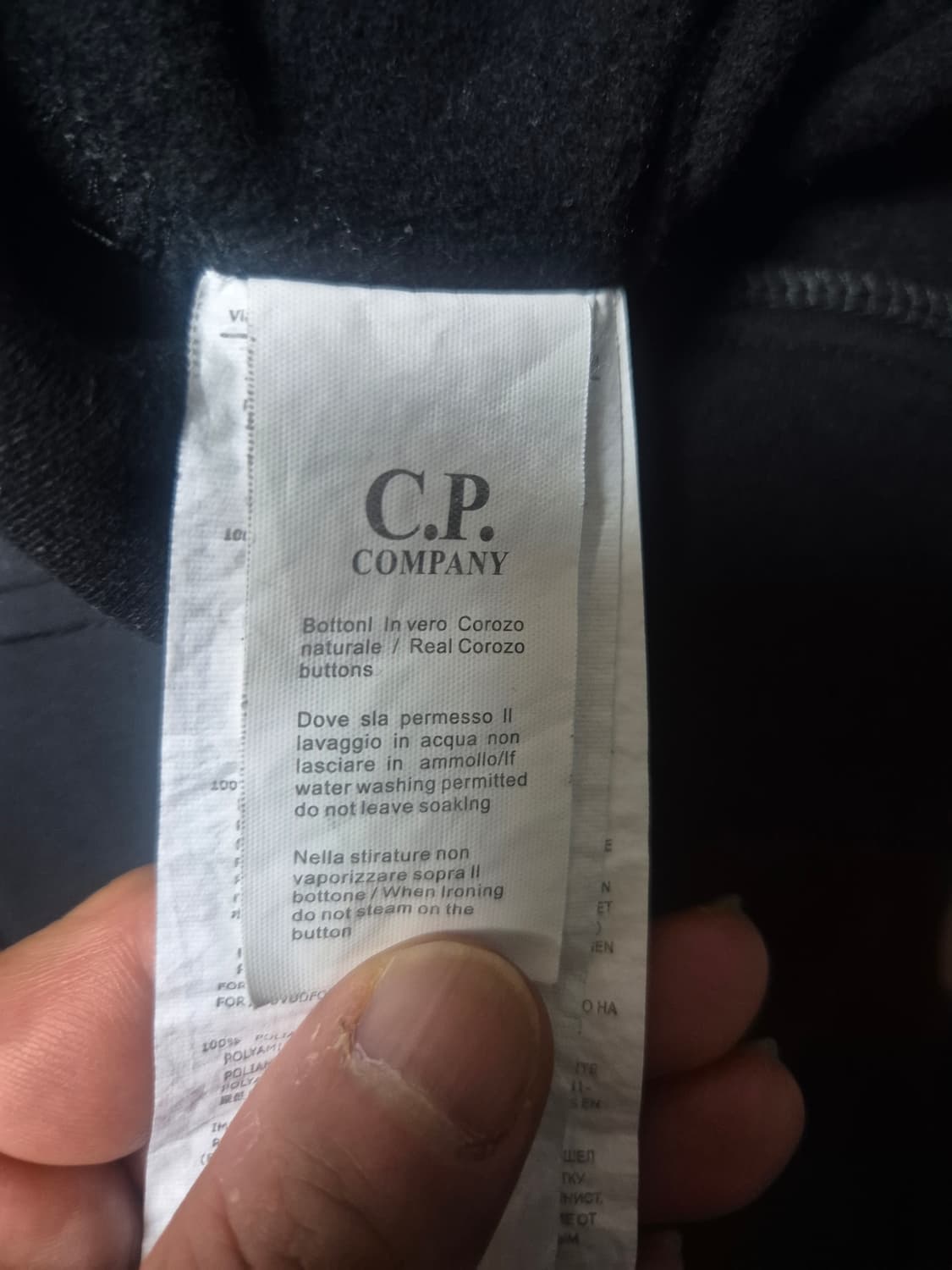 아디다스 CP 컴퍼니 콜라보 후드티 블랙 상품이미지7