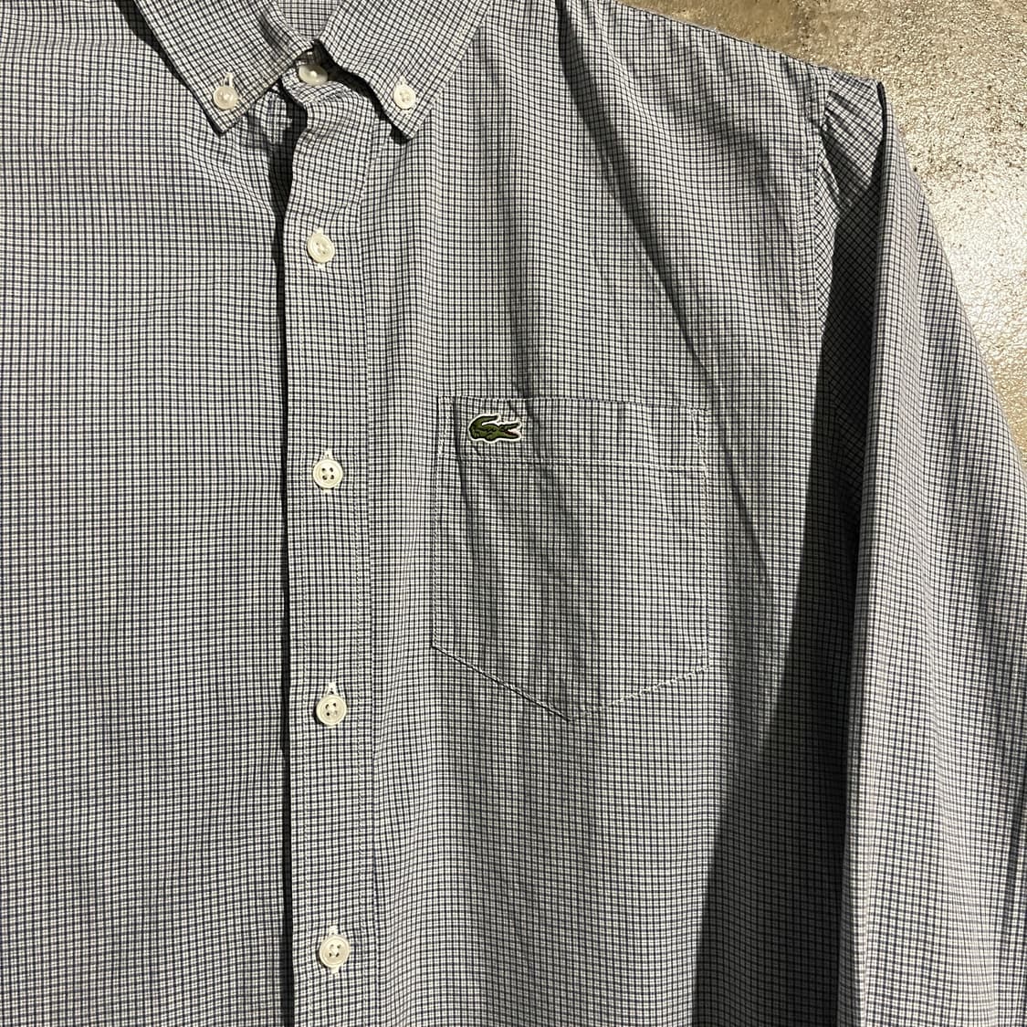 라코스테 체크셔츠 상품이미지2