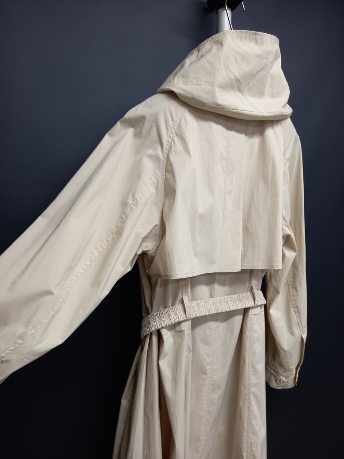 새 에고이스트 춘추 홀겹 트렌치코트 66.77 상품이미지6