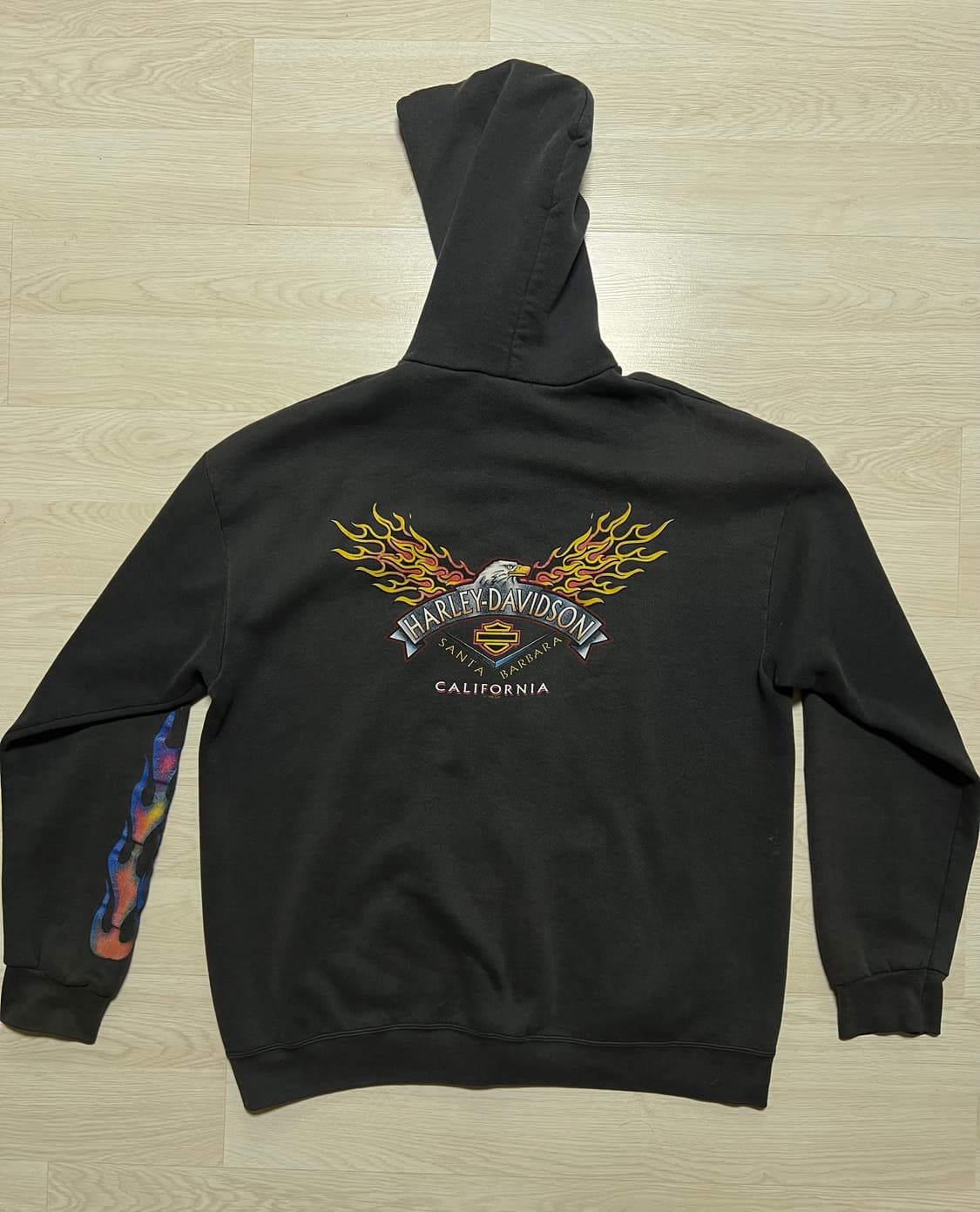 빈티지 할리데이비슨 후드집업 상품이미지2