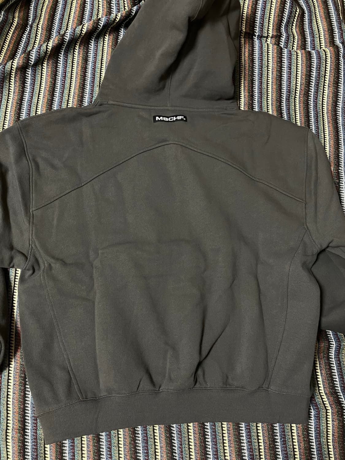 미스치프 롬버스 후디 챠콜 M 새상품 상품이미지4