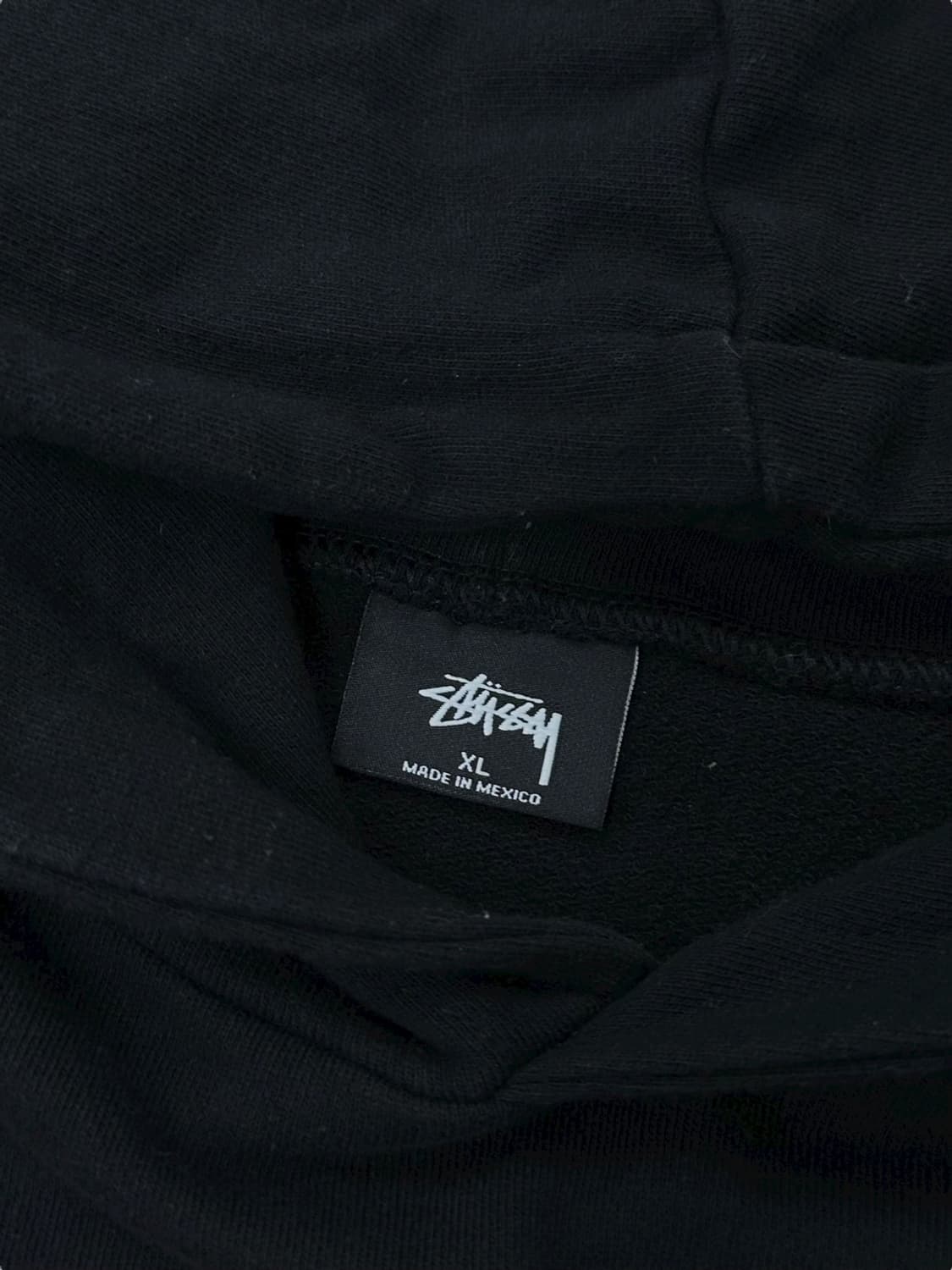 스투시 인터네셔널 후드 블랙 (XL)  상품이미지7