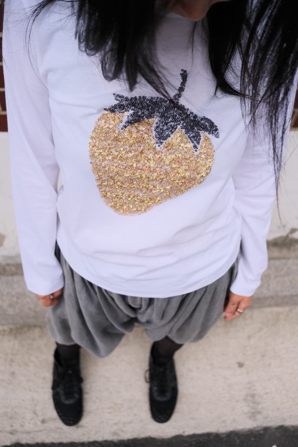 Strawberry sequin long sleeve 상품이미지2