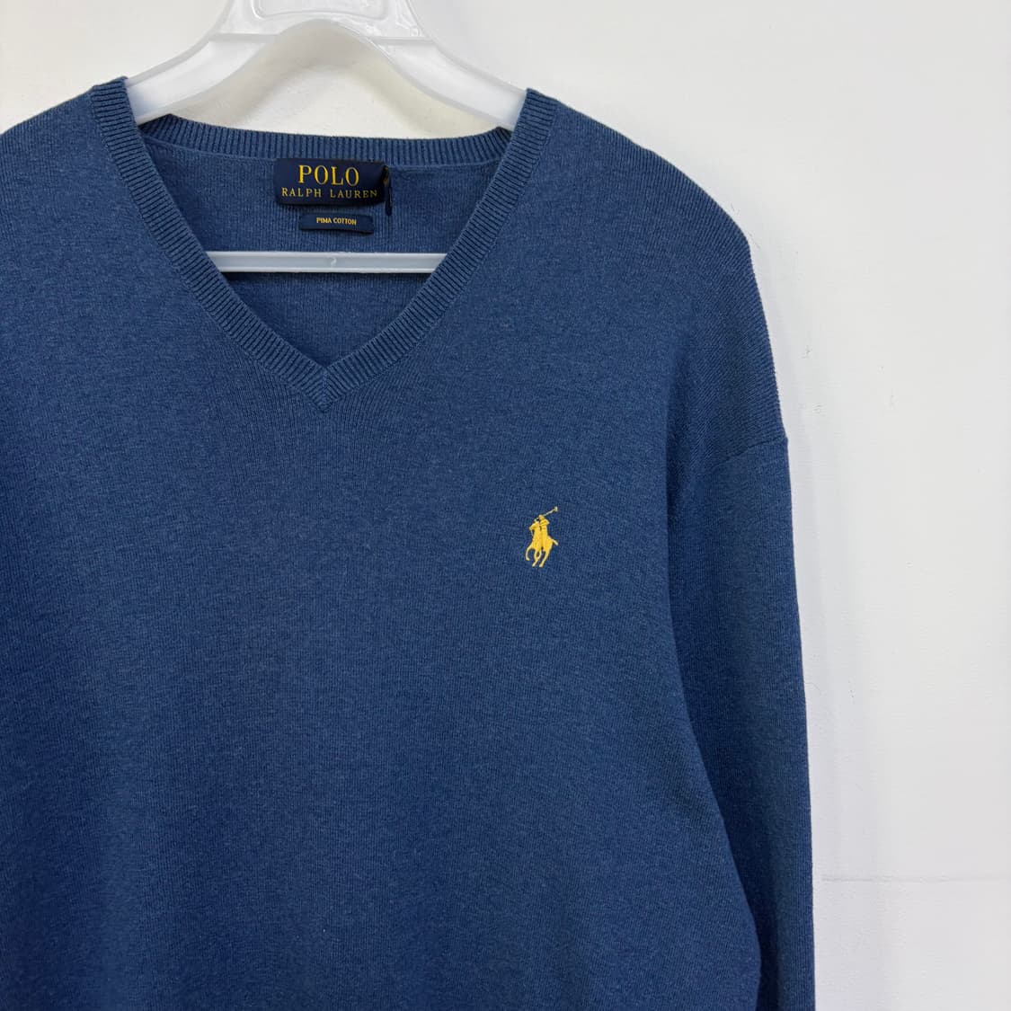 폴로 브이넥 니트[1773] 상품이미지5