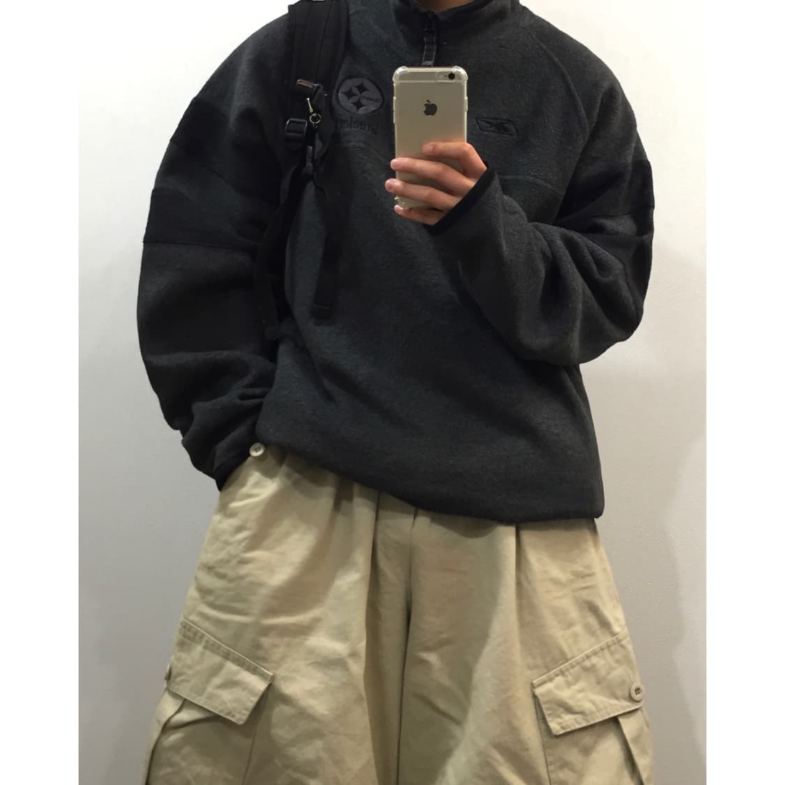 Reebok x NFL 올드스쿨 후리스 아노락 상품이미지2