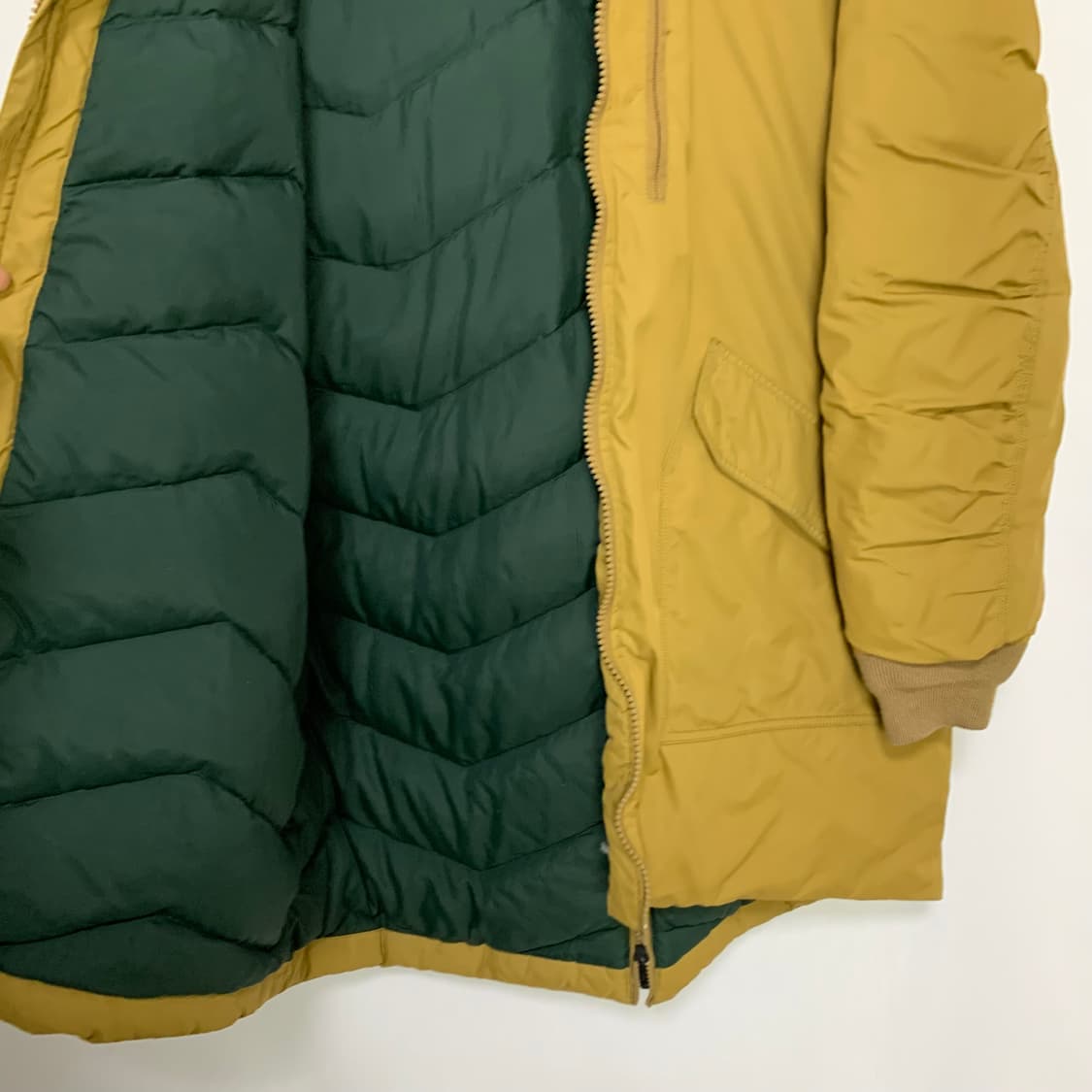 조던 옐로우 카키 후드 바람막이 패딩 빈티지 M 상품이미지5