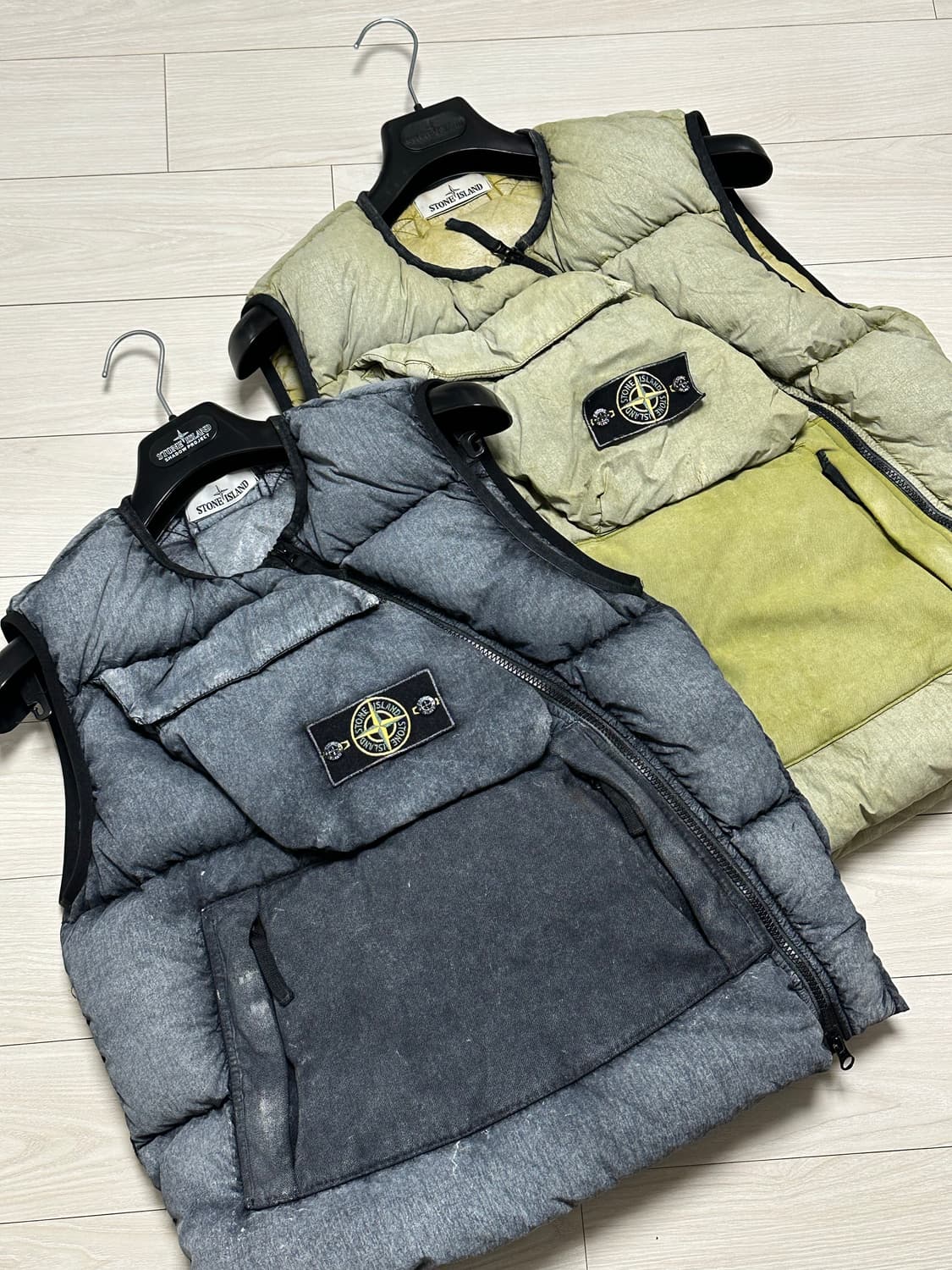 스톤아일랜드 텔라 프로스트 조끼 패딩 S(95-100) 상품이미지4