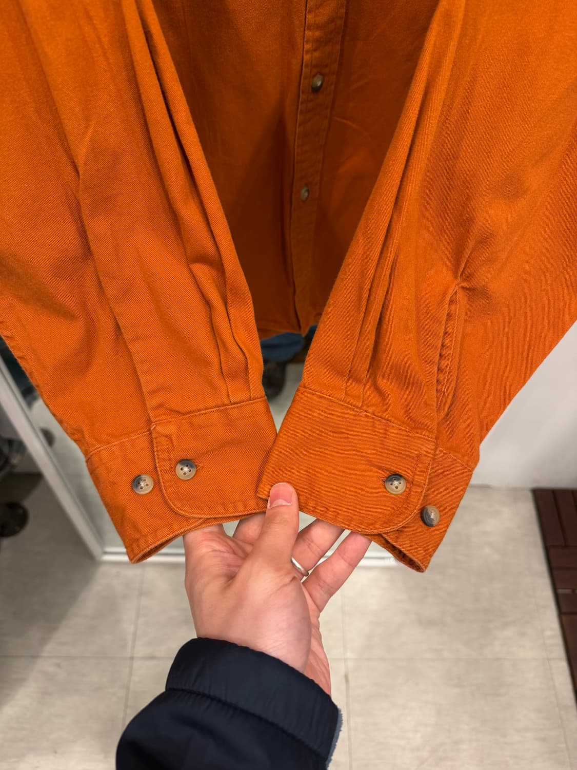 Wrangler 랭글러 투포켓 워크 셔츠 상품이미지4