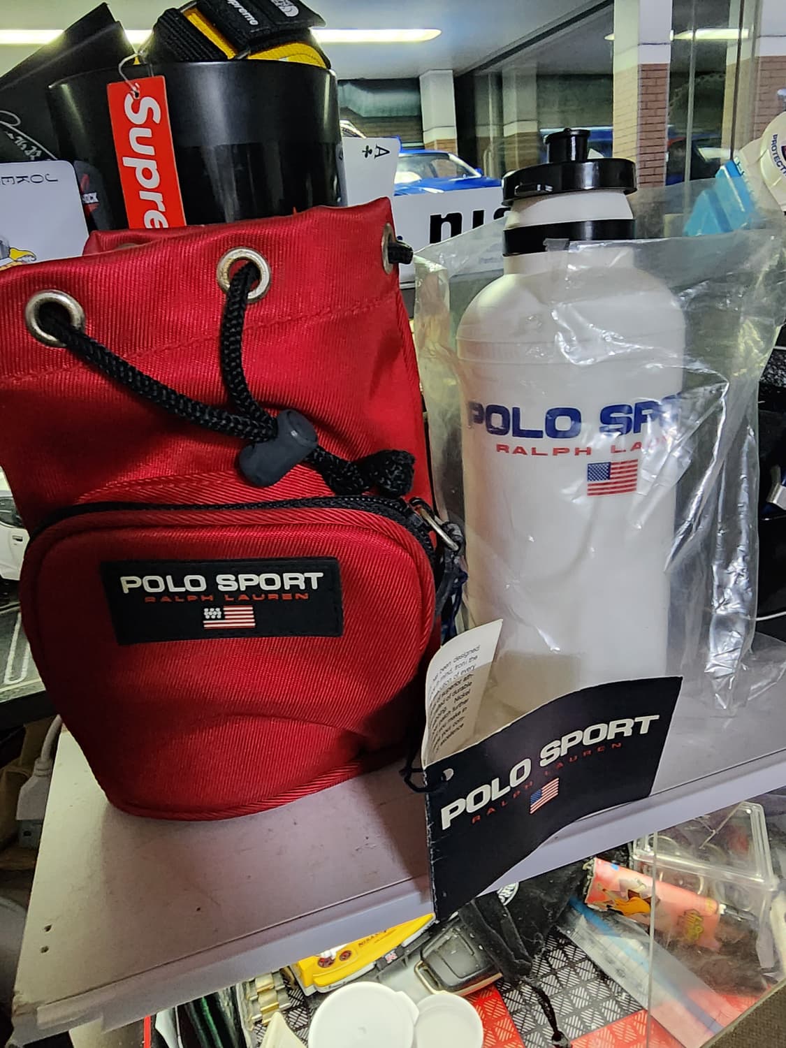 폴로 스포츠 물통 + 가방 세트신품 상품이미지6