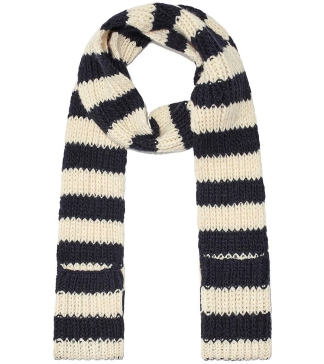 오픈와이와이 스트라이프 머플러 한소희착용 상품이미지1