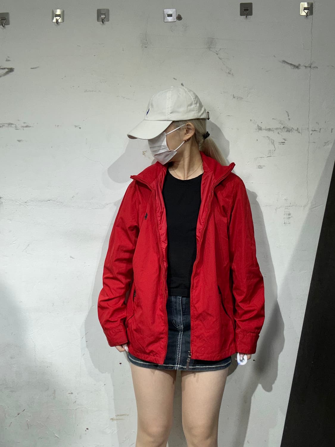 폴로 랄프 로렌 레드 오버핏 블루종 자켓 L 상품이미지2