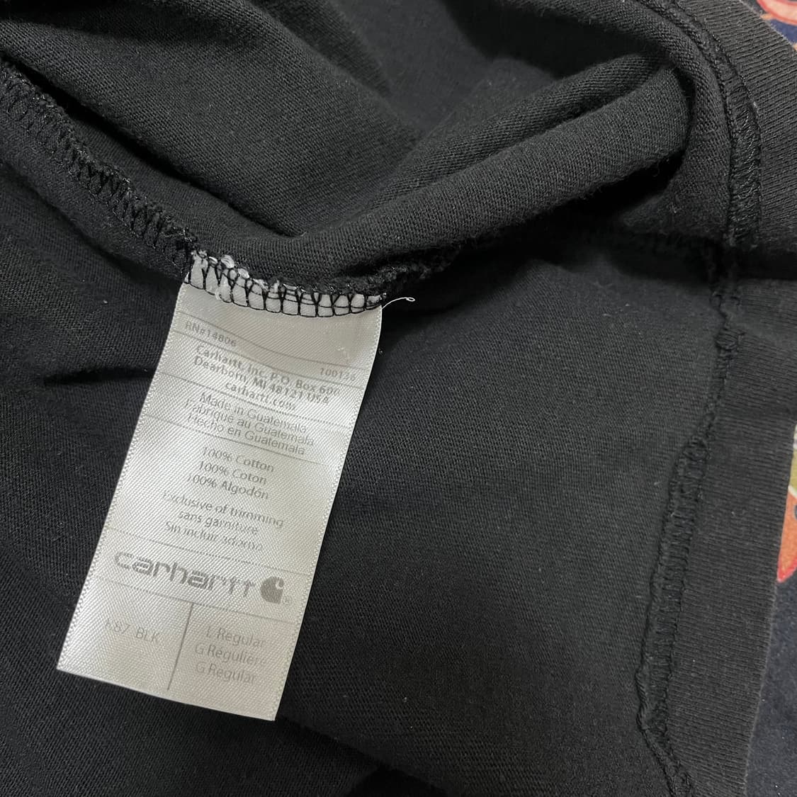 칼하트 워크웨어 포켓 반팔티 L/100 상품이미지7