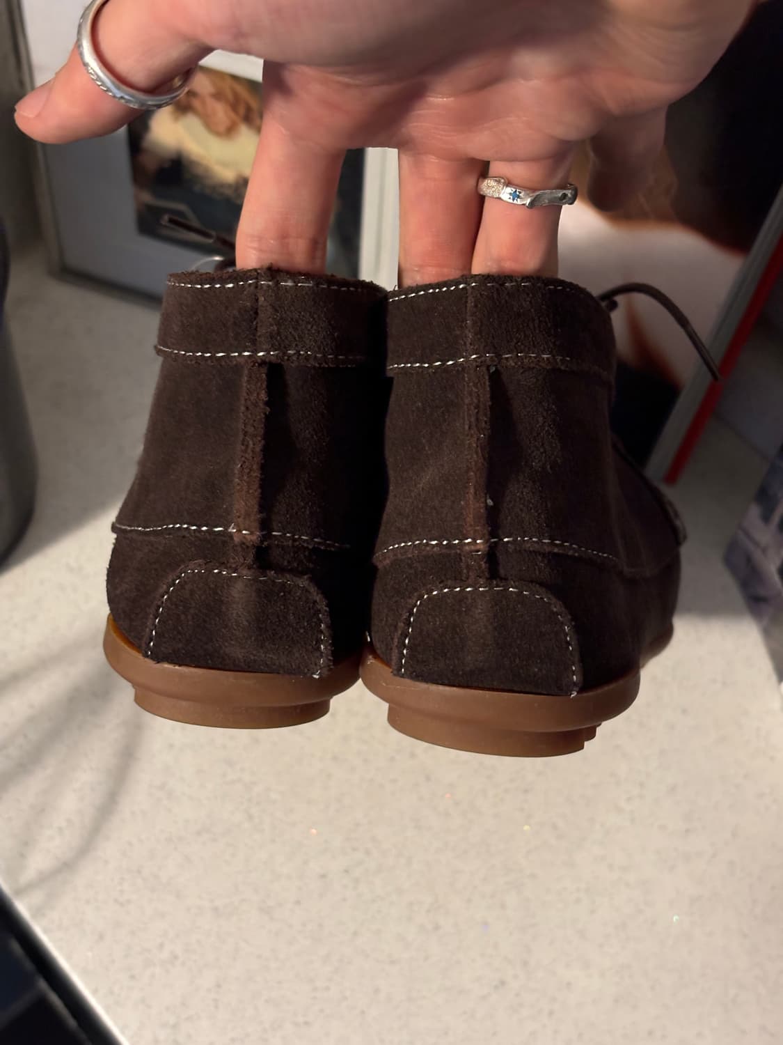 미네통카 스웨이드 처카부츠 상품이미지5