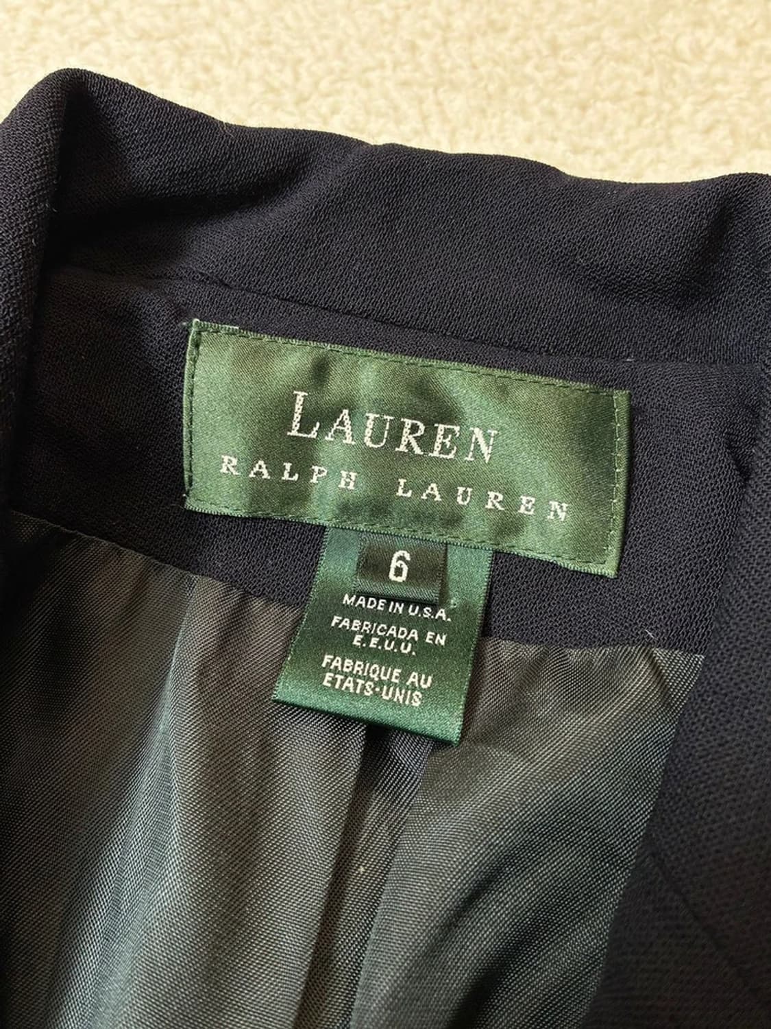 로렌 랄프로렌 00's 크레스트 금장 3B 블레이저 자켓 PN6911 상품이미지7