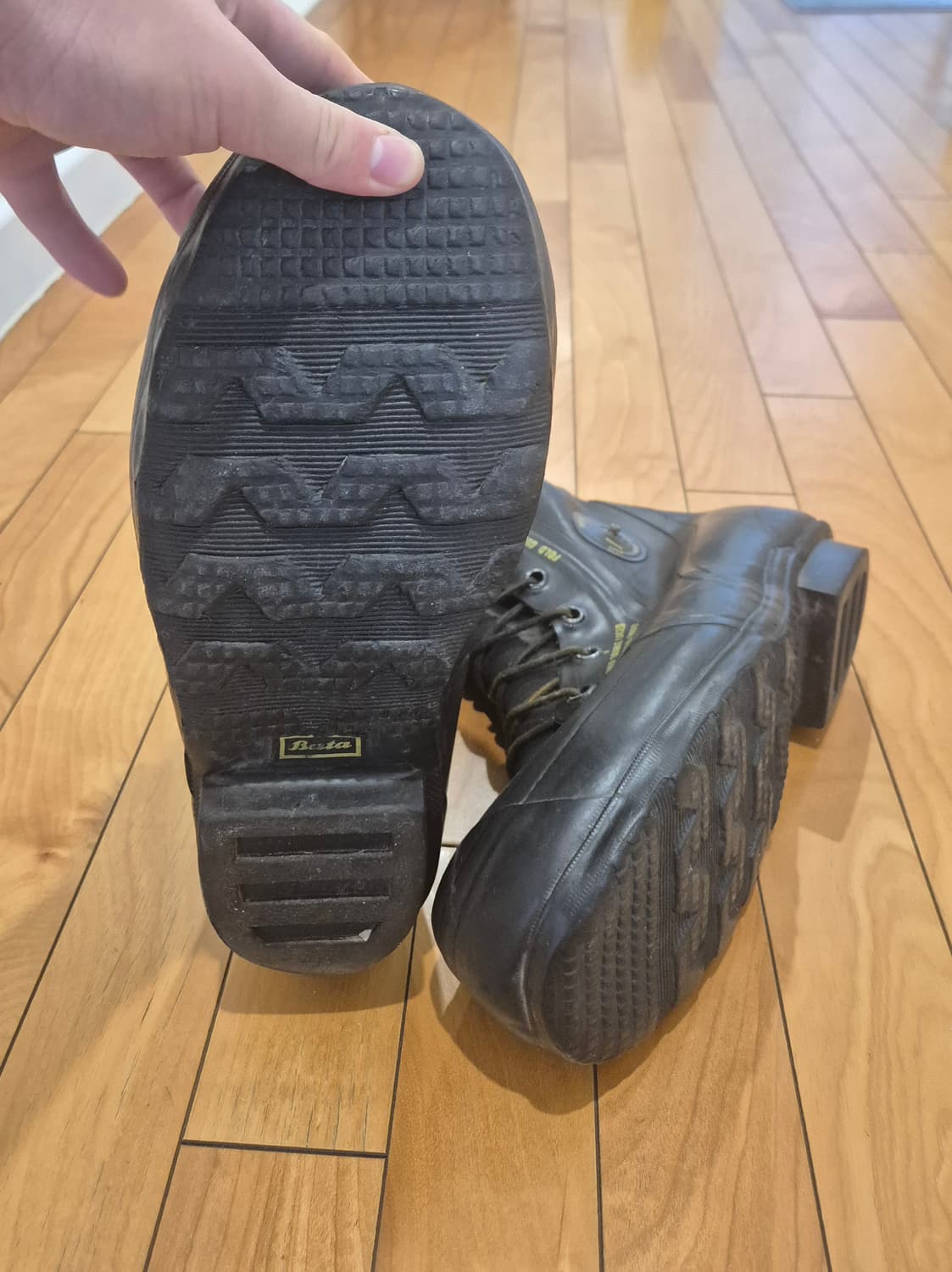 60-70s 미군 보급용 버니부츠 블랙 상품이미지4